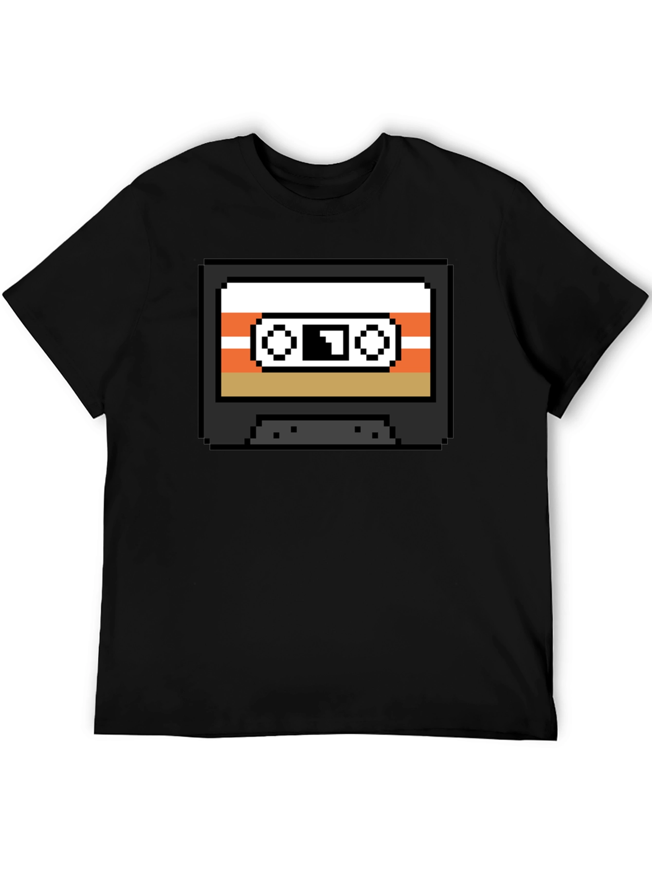 Pixel Cassette Tape Graphic Tee