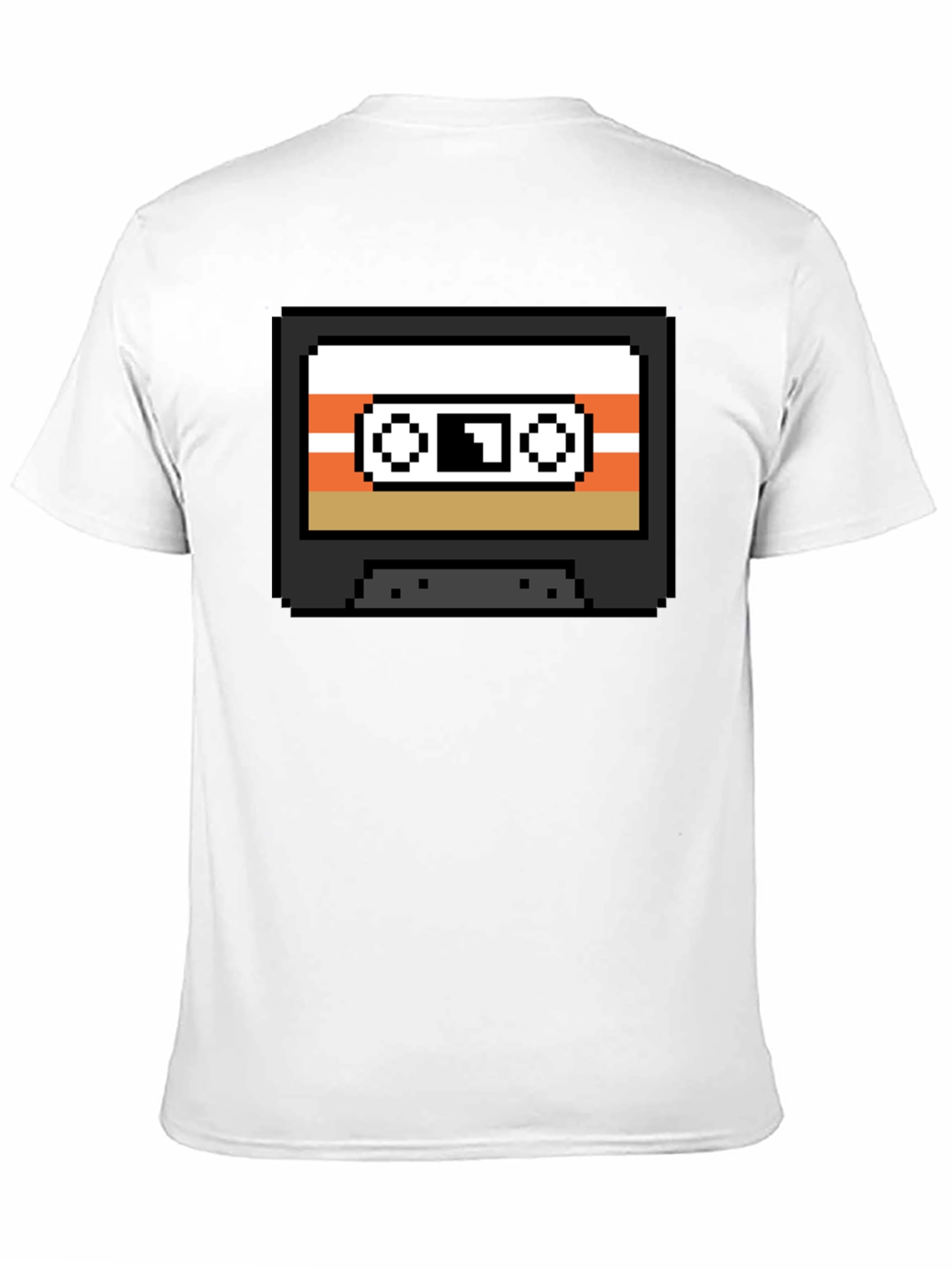 Pixel Cassette Tape Graphic Tee