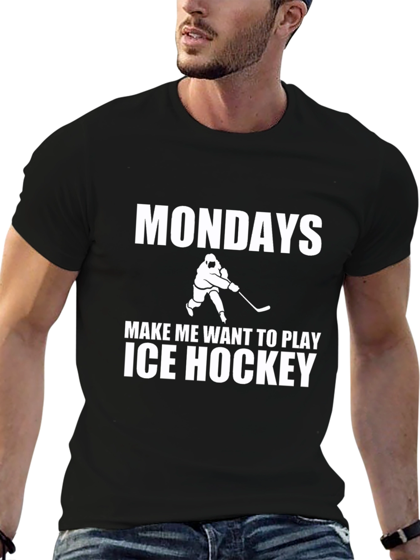 Mondays Ice Hockey Graphic Tee