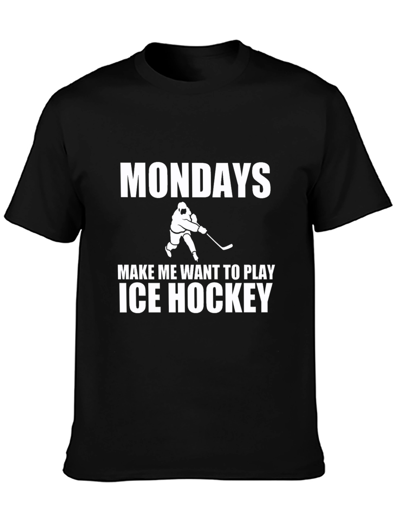 Mondays Ice Hockey Graphic Tee