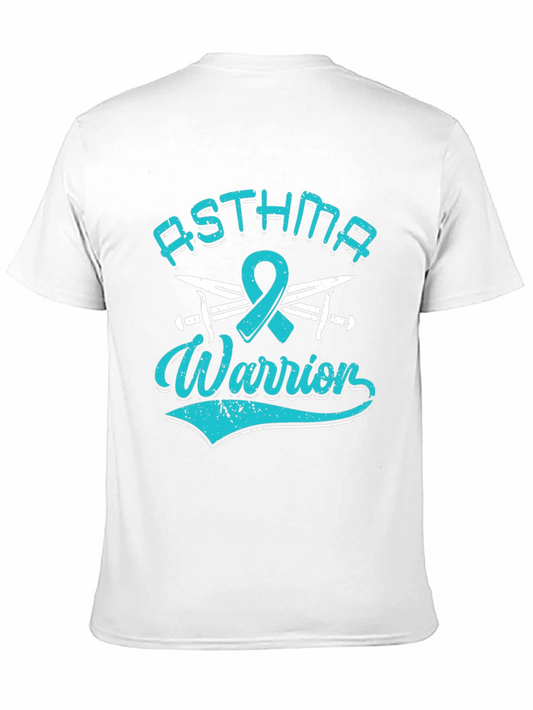 Asthma Warrior Awareness T-Shirt - Black