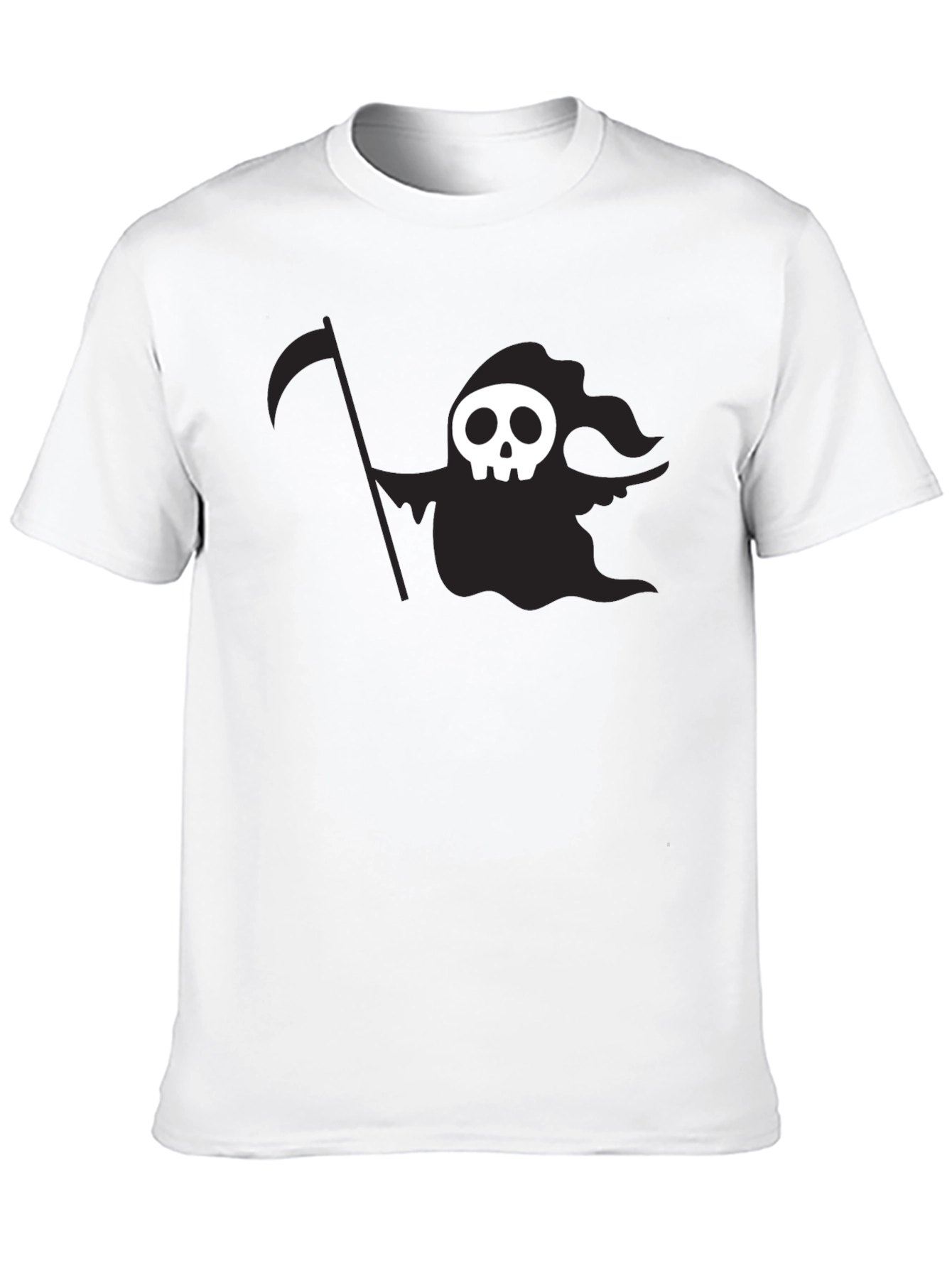 Grim Reaper Graphic Black T-Shirt