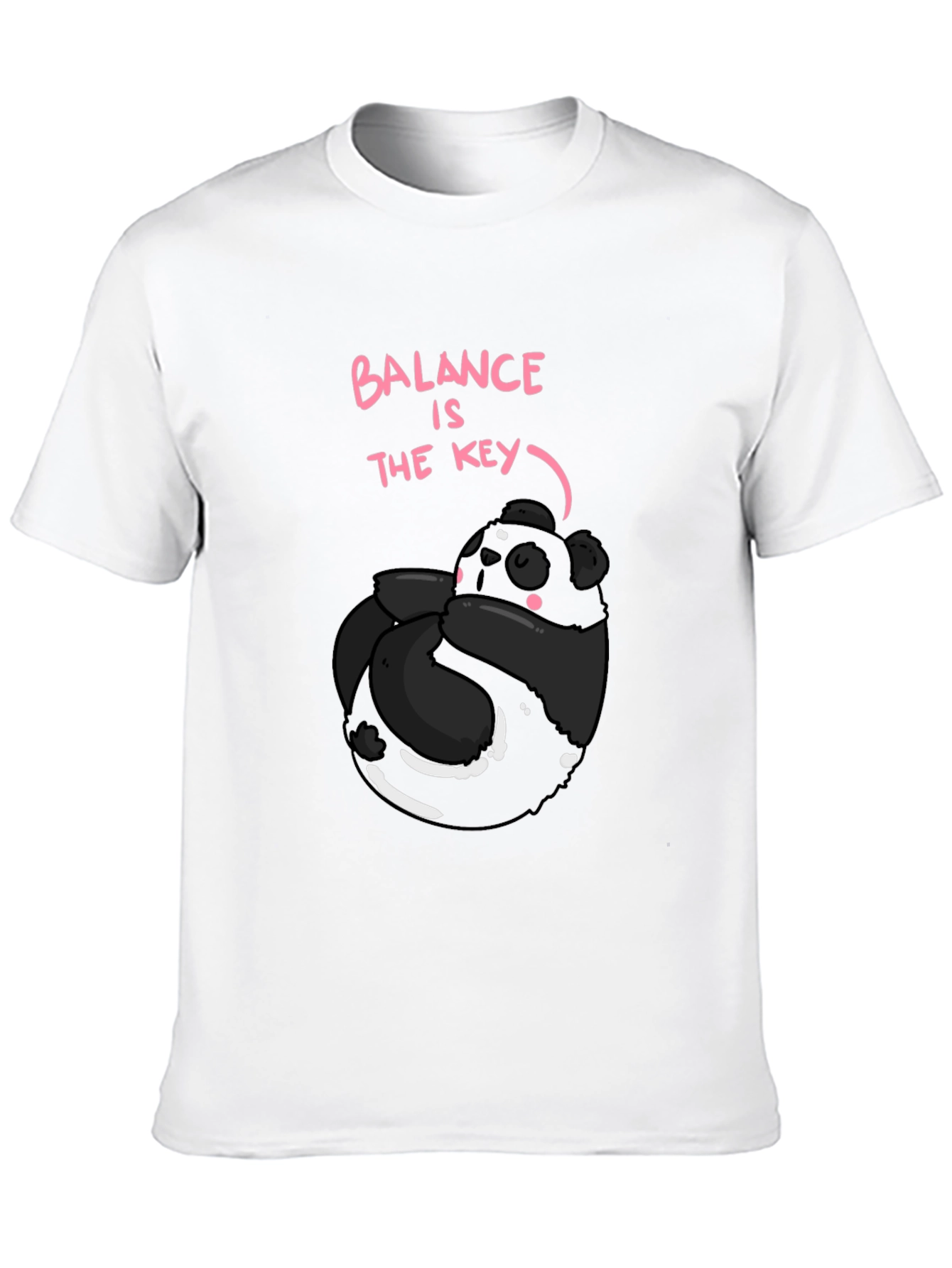 Balance is Key Panda T-Shirt