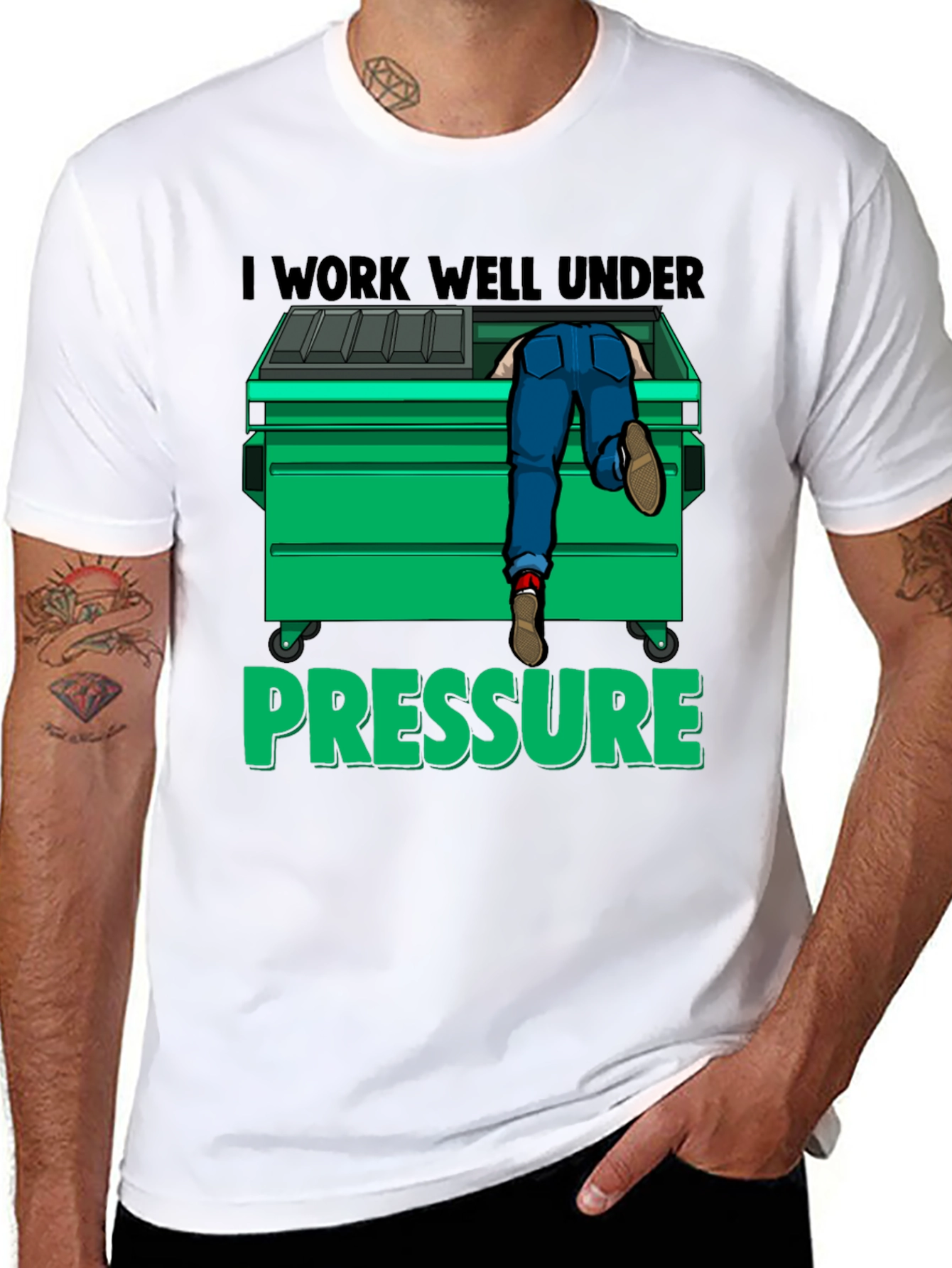 I Work Well Under Pressure T-Shirt