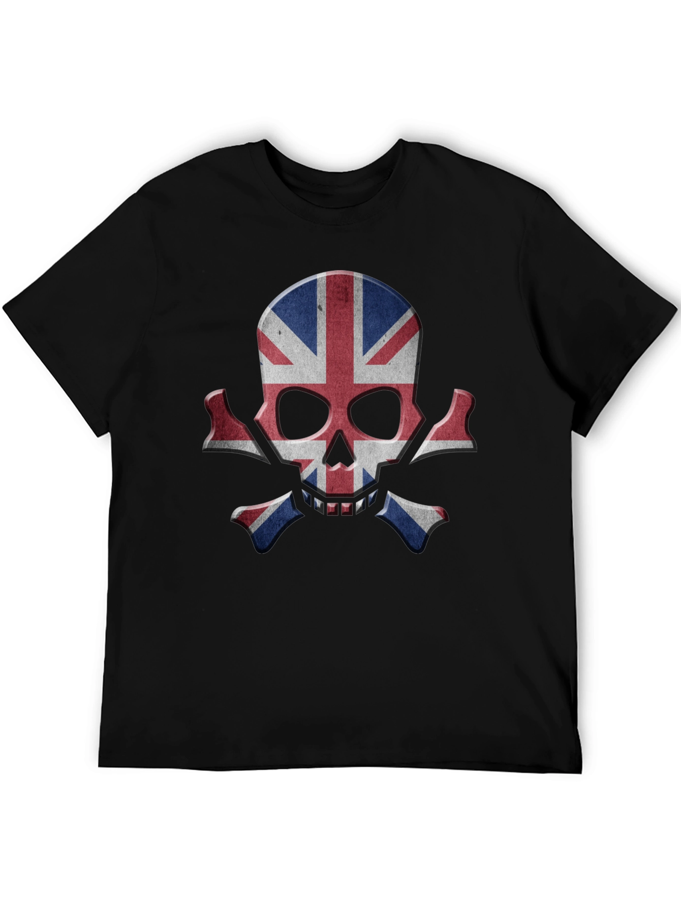 Union Jack Skull Graphic Tee