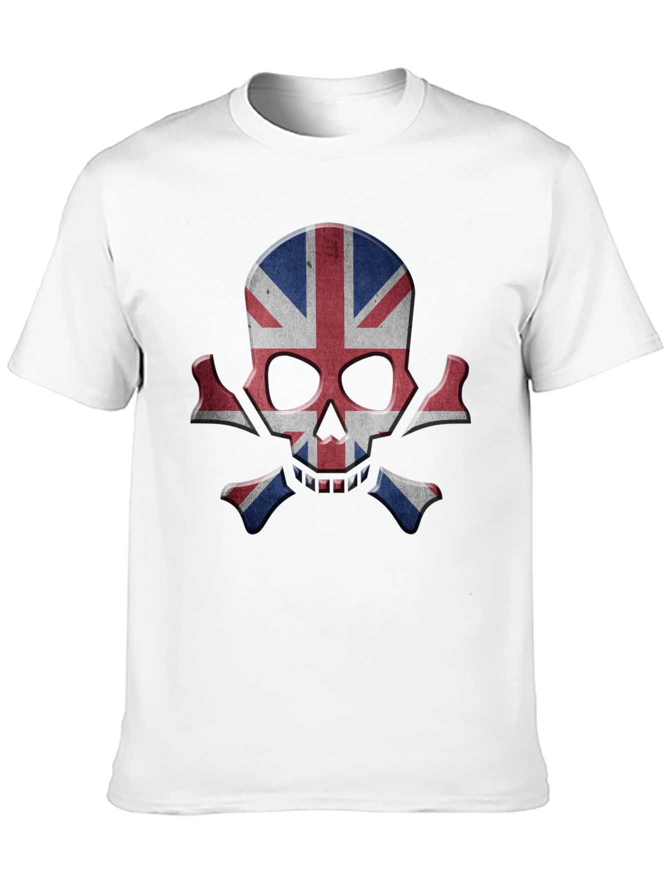 Union Jack Skull Graphic Tee