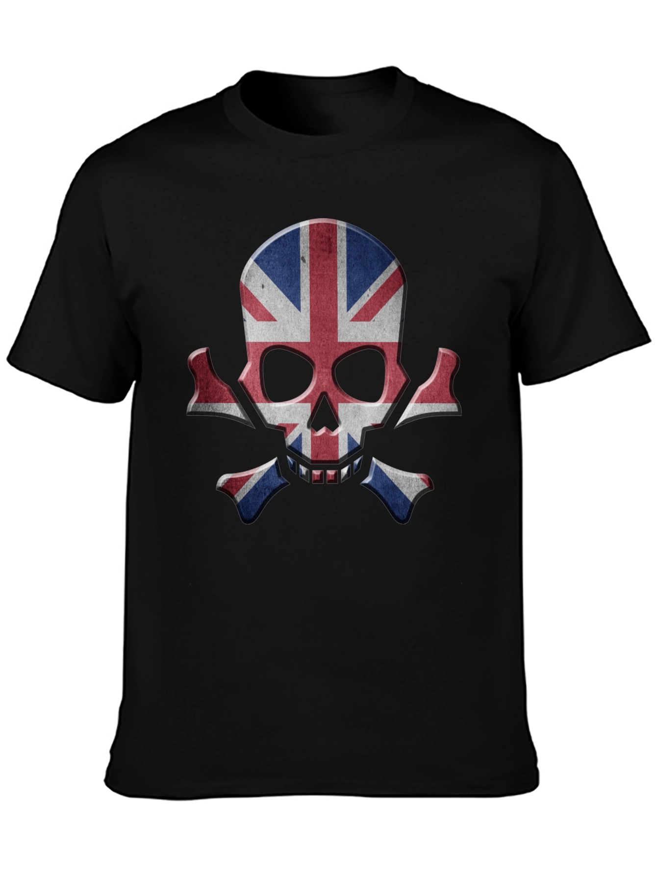 Union Jack Skull Graphic Tee