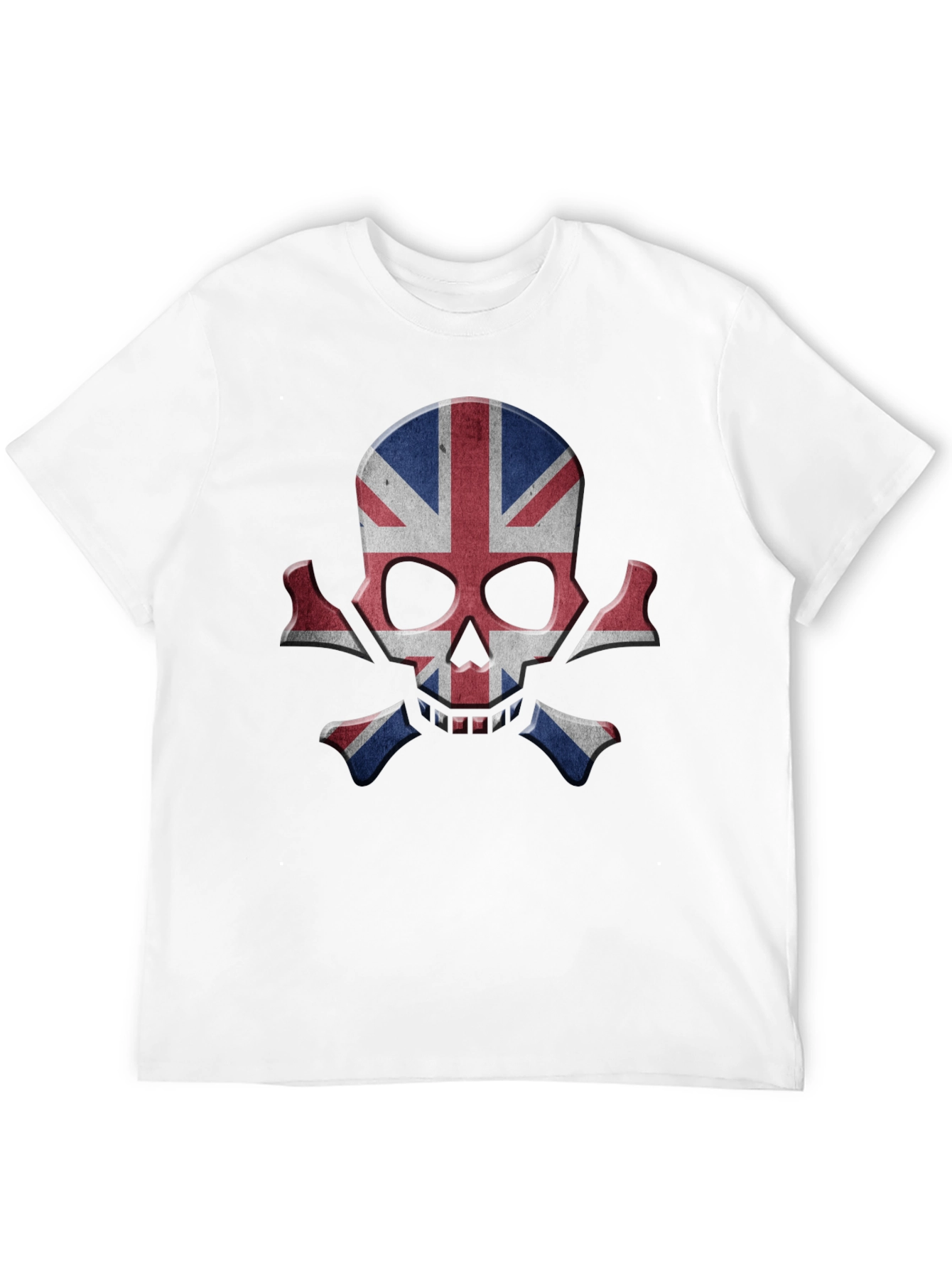 Union Jack Skull Graphic Tee