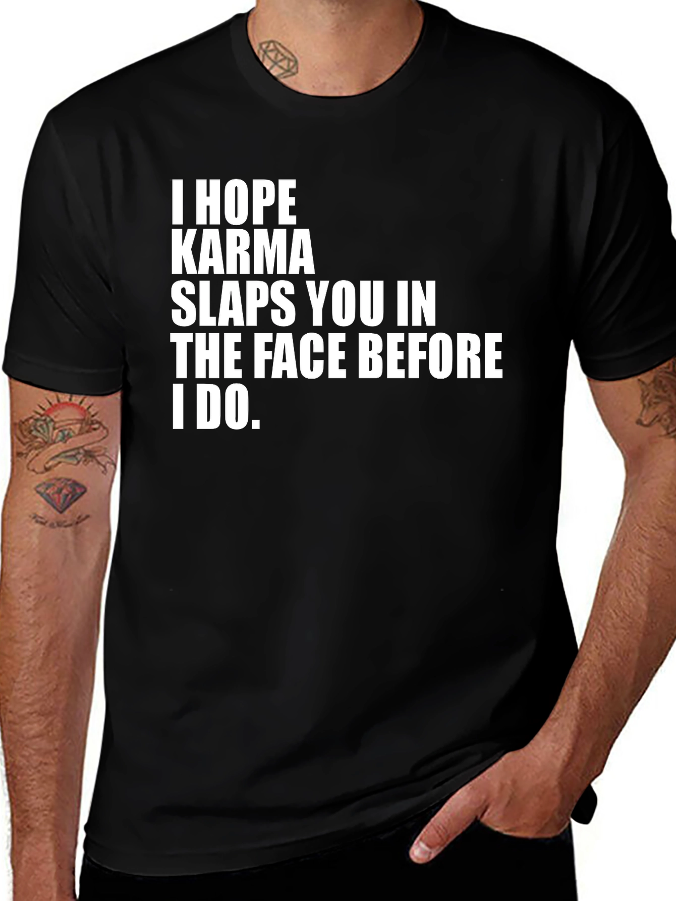 Karma Slaps Graphic Tee
