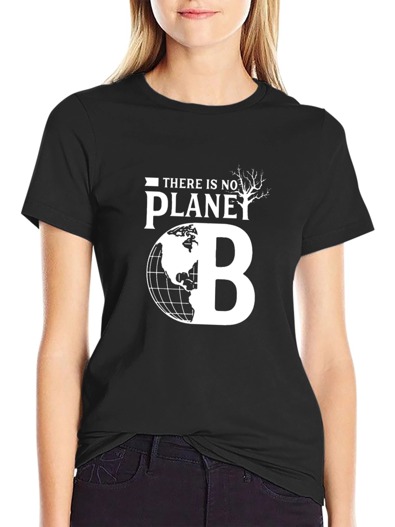 No Planet B Graphic Tee - Eco-Friendly Awareness