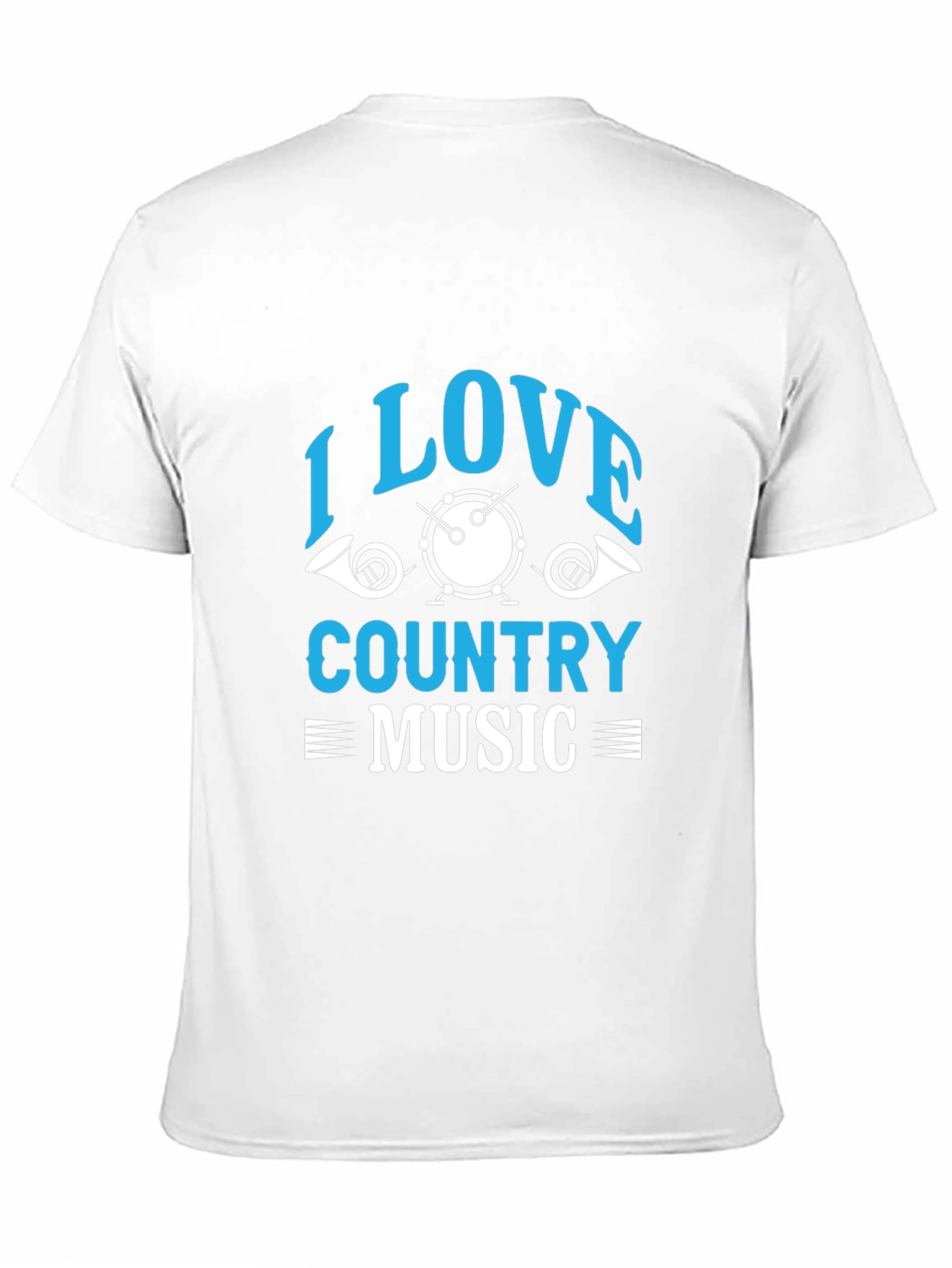 I Love Country Music Graphic T-Shirt