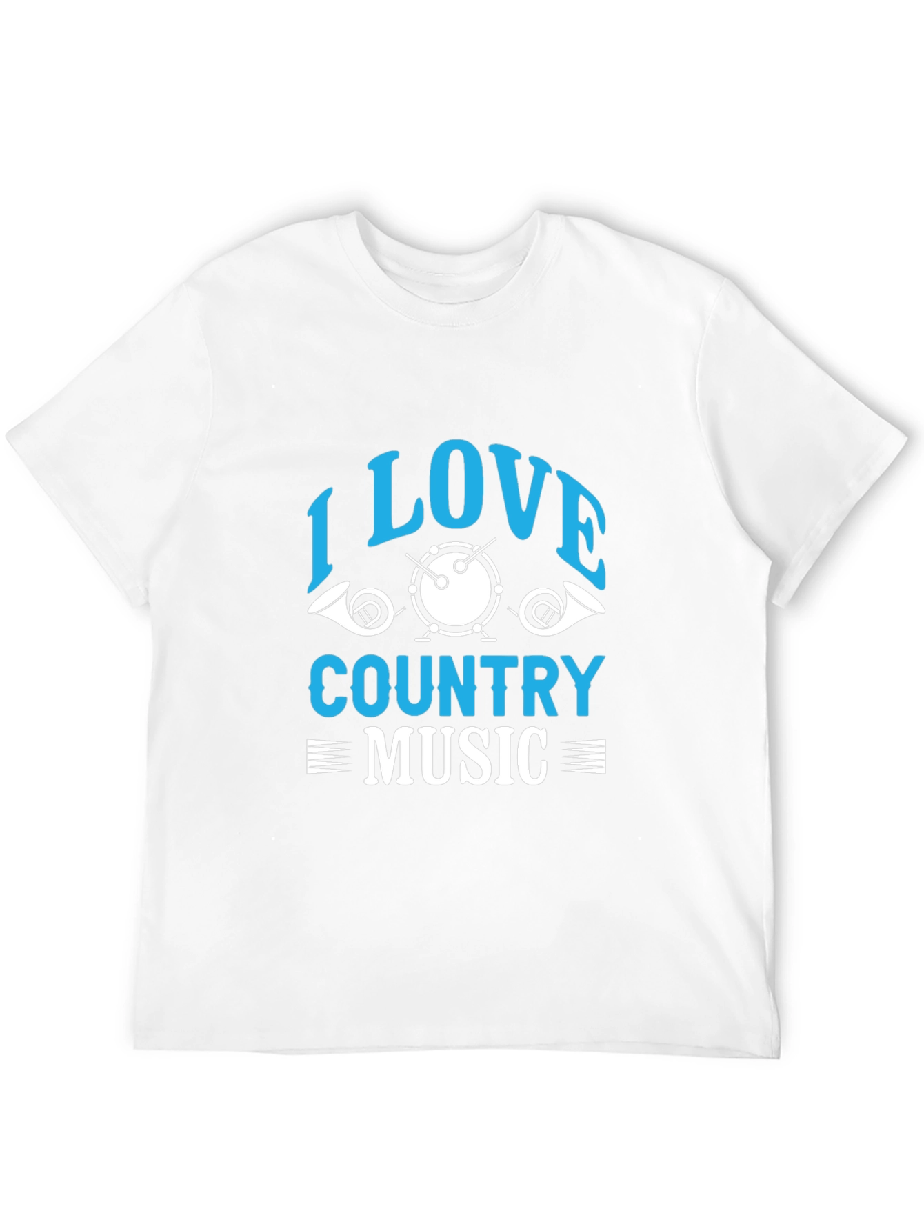I Love Country Music Graphic T-Shirt