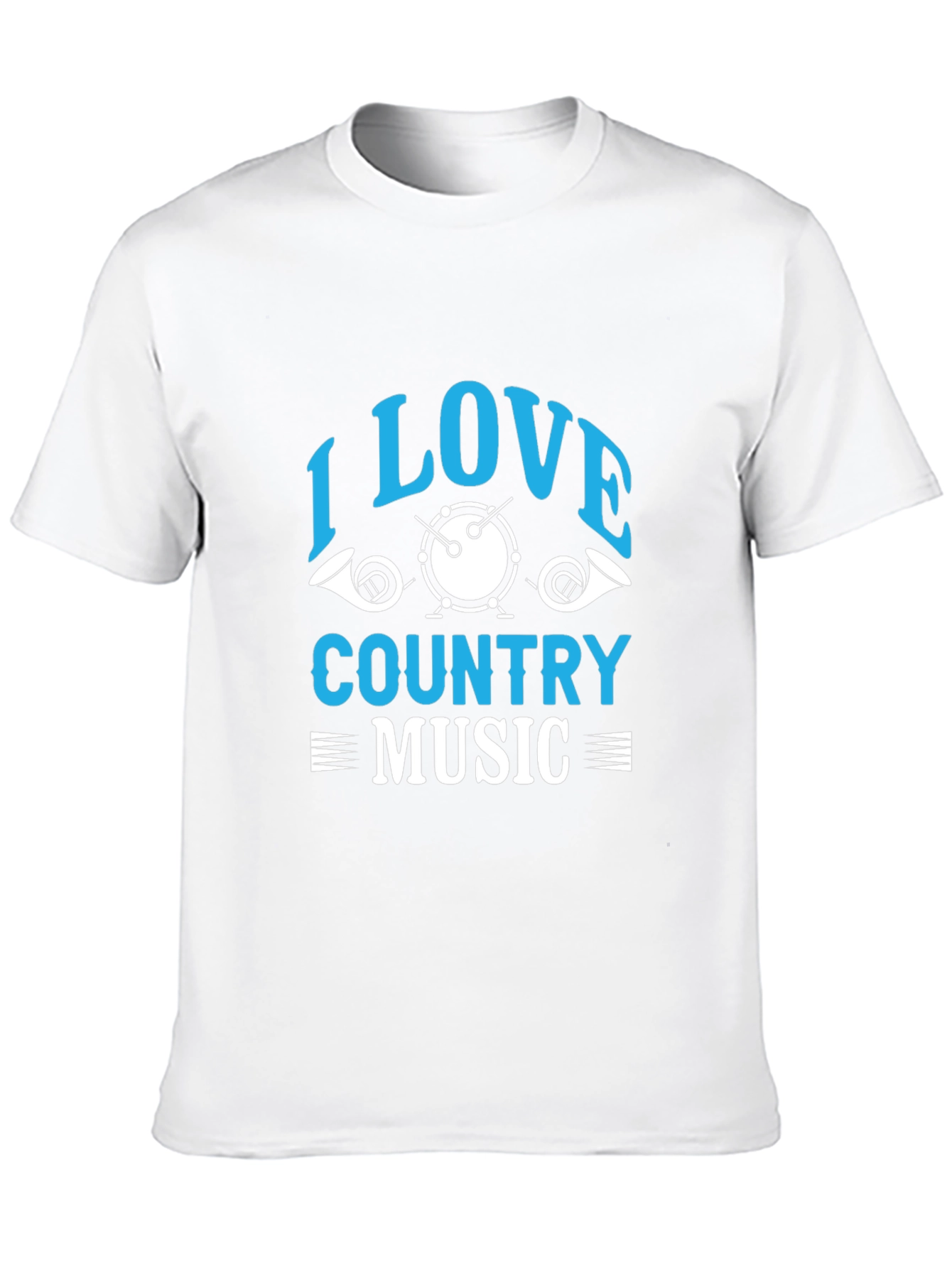 I Love Country Music Graphic T-Shirt