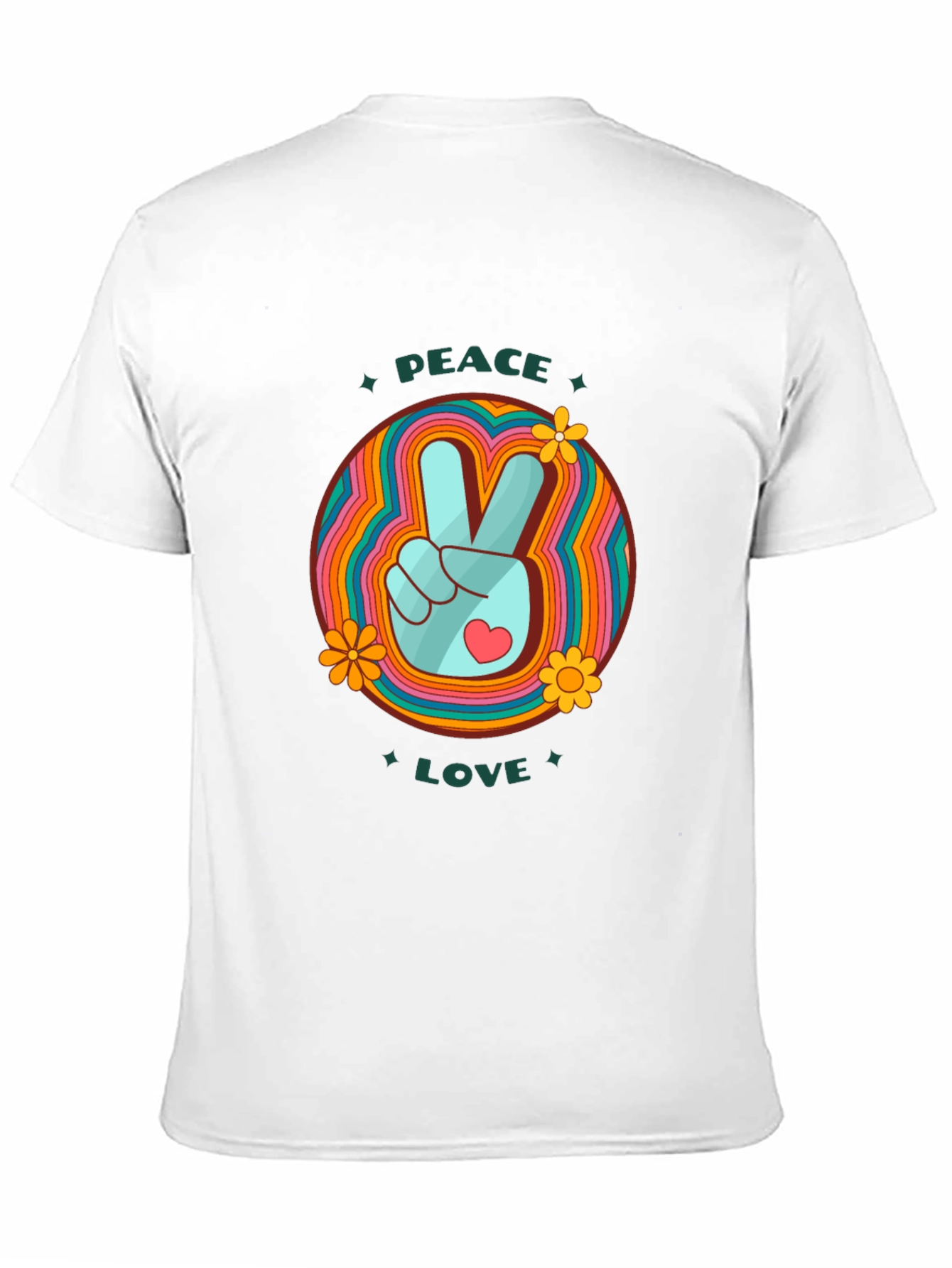 Peace & Love Graphic Tee
