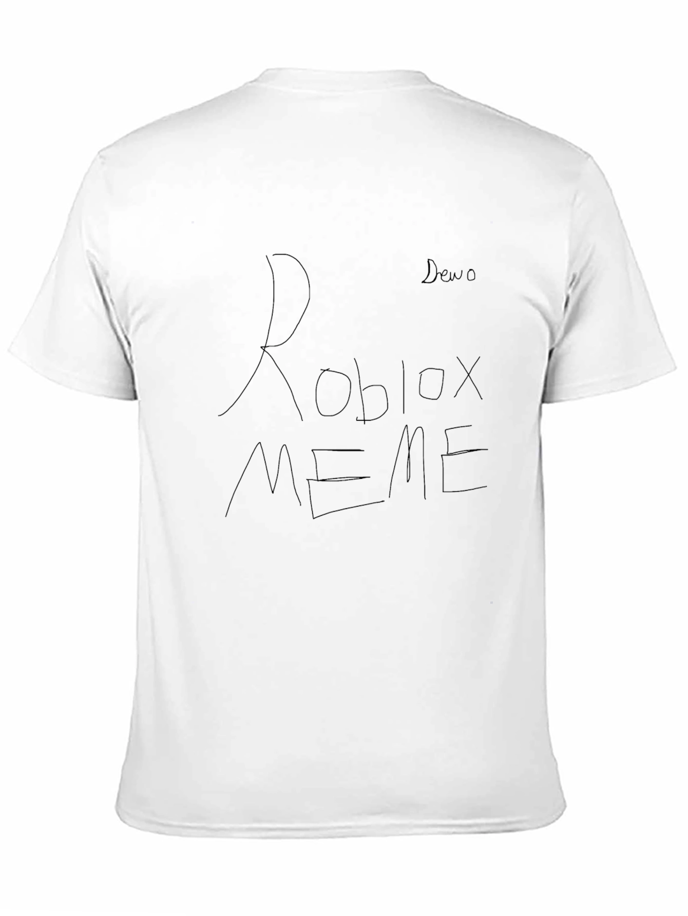 Roblox Meme T-Shirt - Black