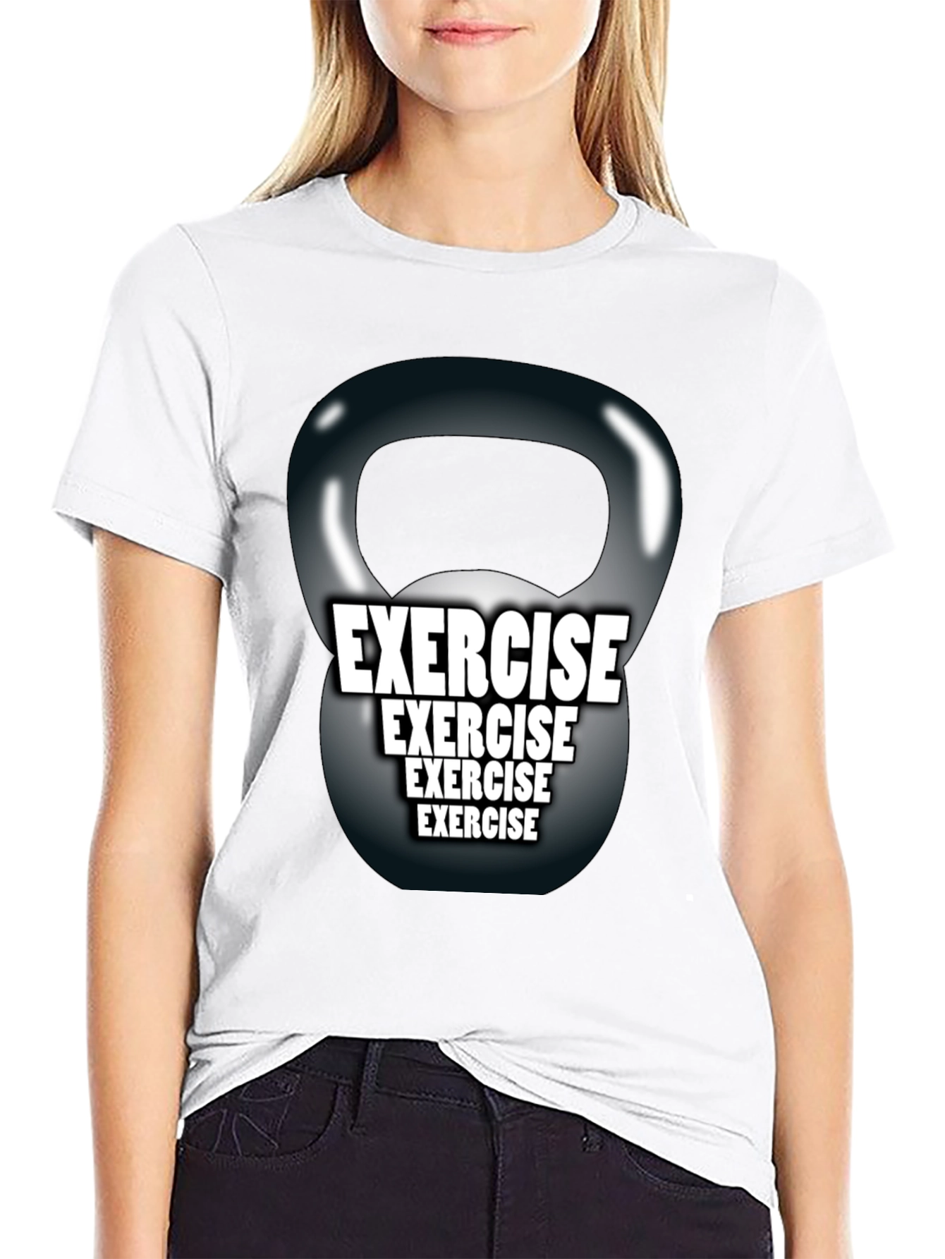 Exercise Kettlebell Graphic Tee