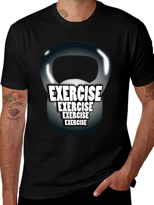 Exercise Kettlebell Graphic Tee
