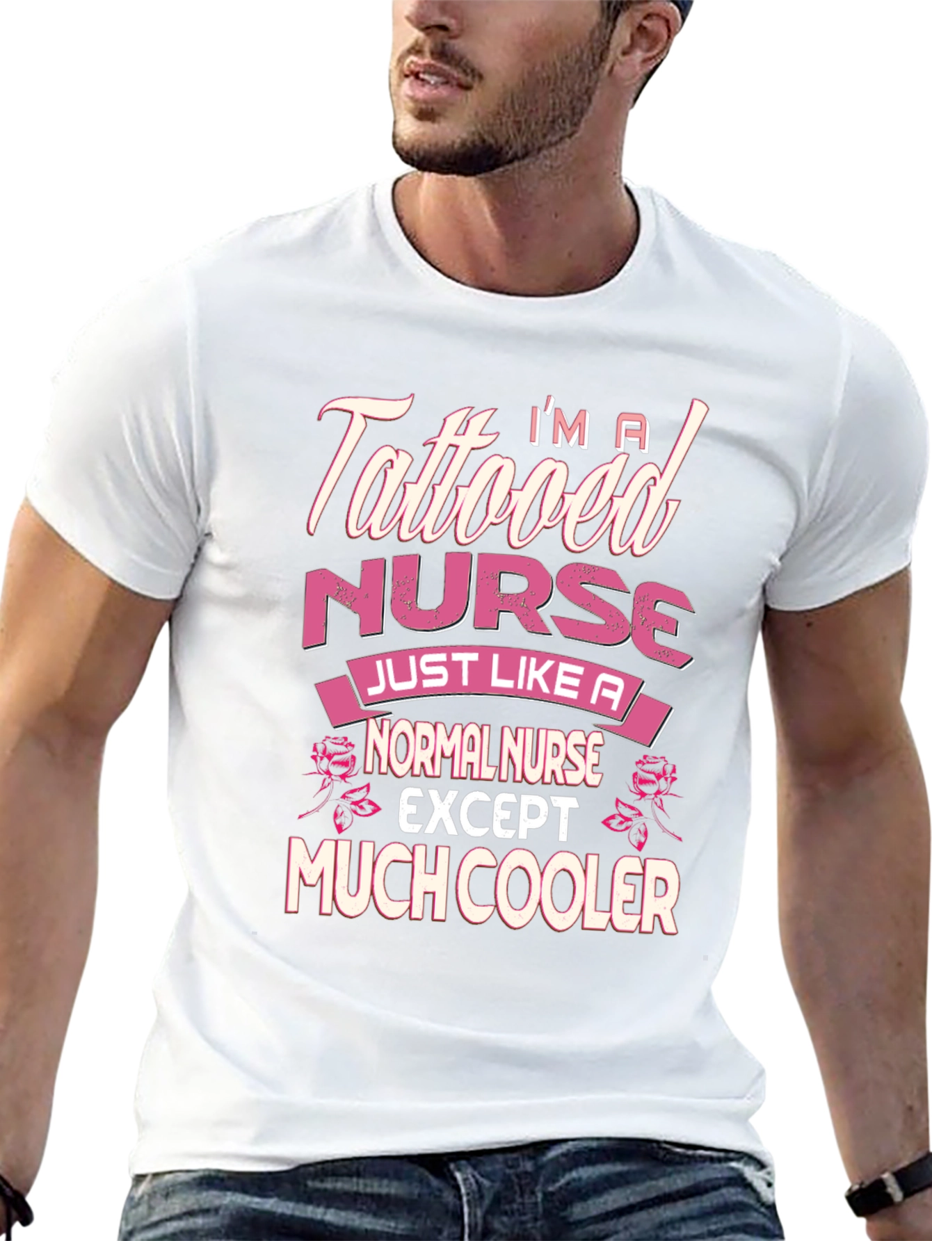 Tattooed Nurse Graphic Tee - Cool & Unique!