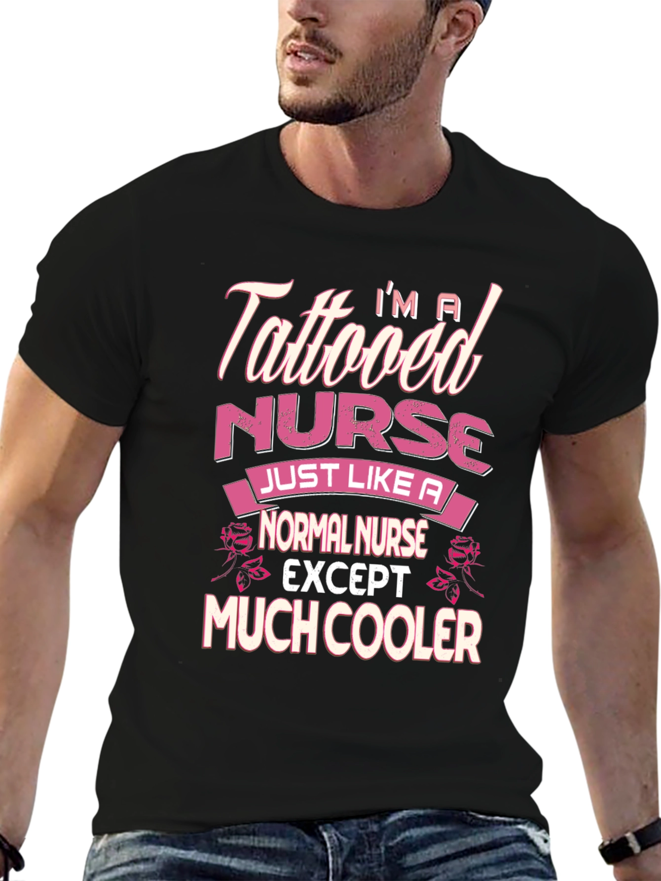 Tattooed Nurse Graphic Tee - Cool & Unique!