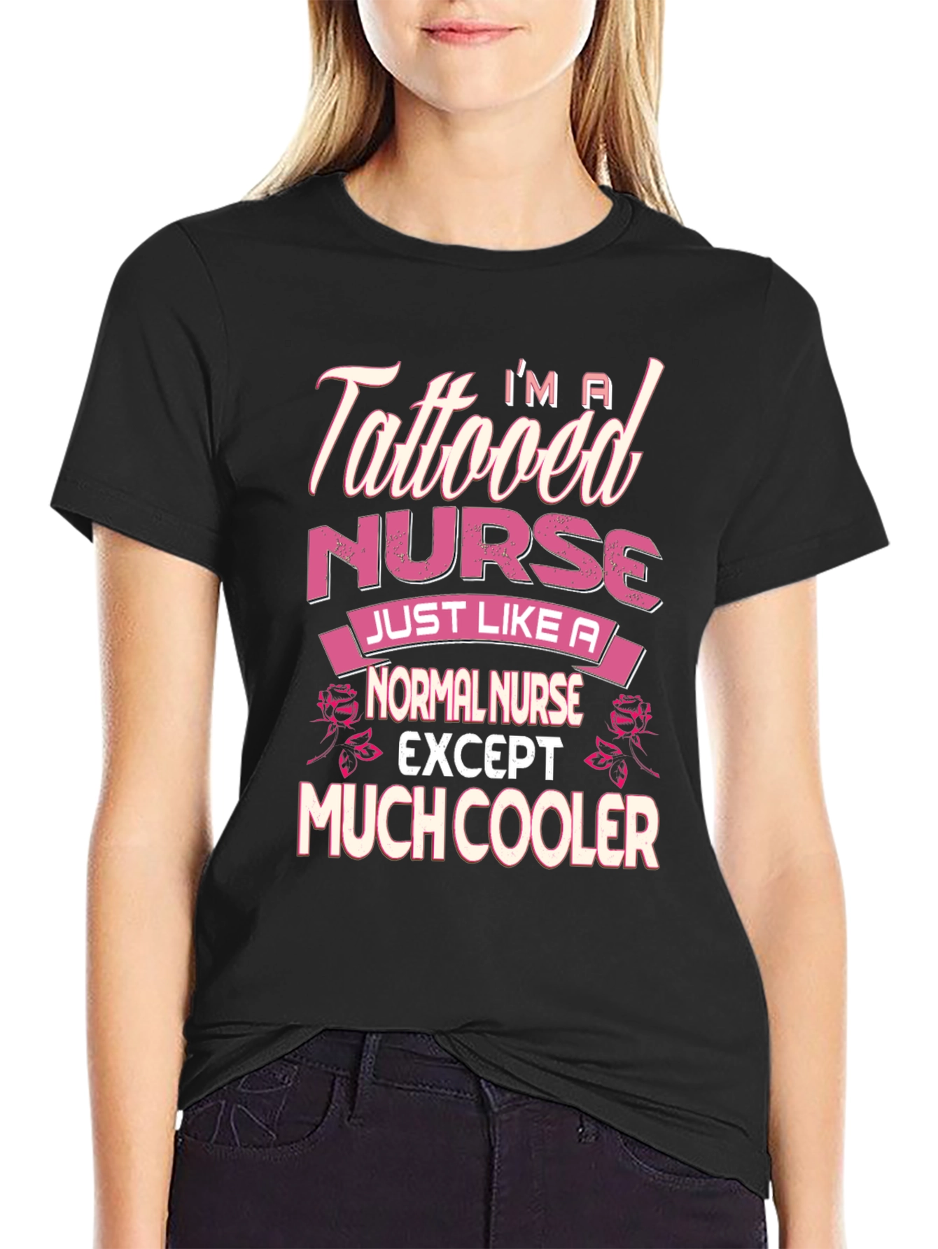 Tattooed Nurse Graphic Tee - Cool & Unique!