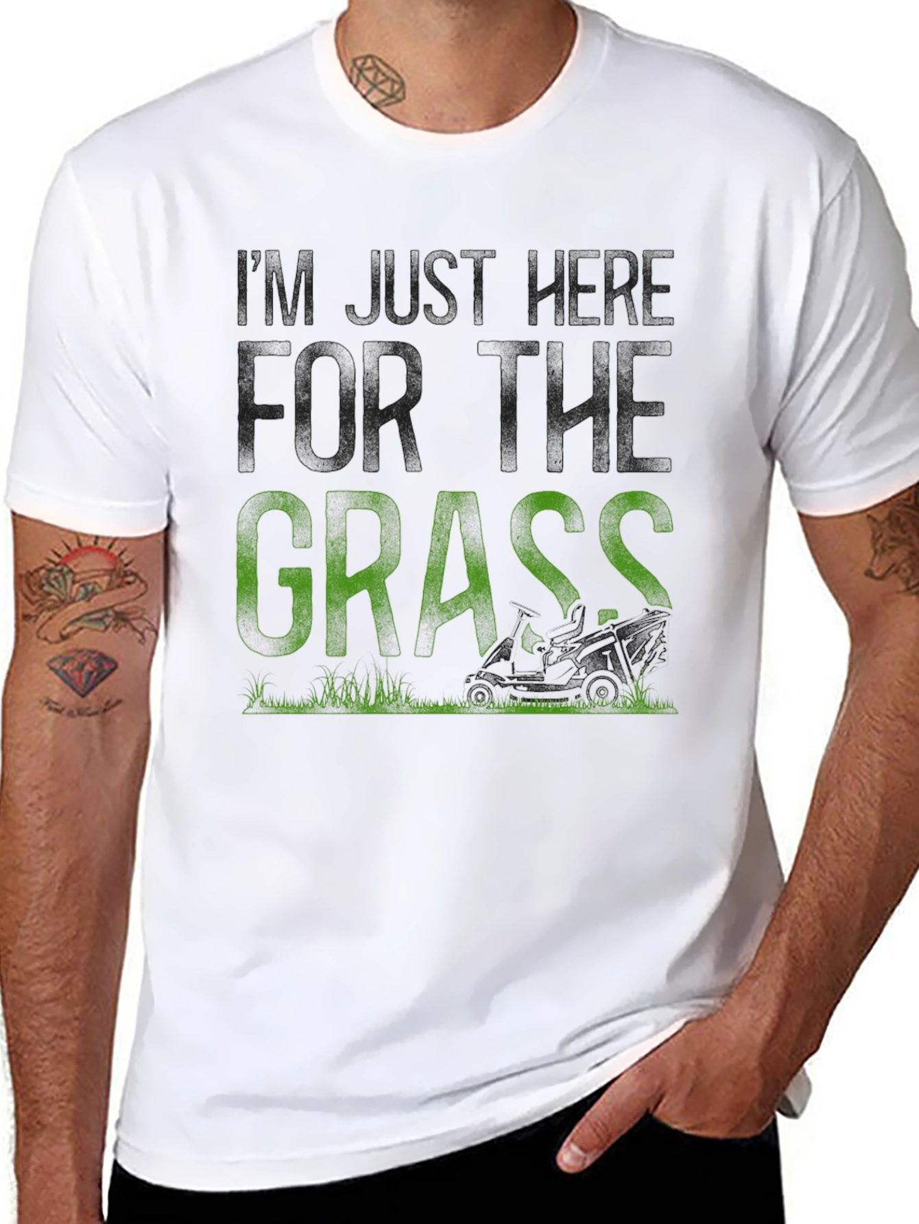 Dont Make Me Cut the Grass Funny Tee