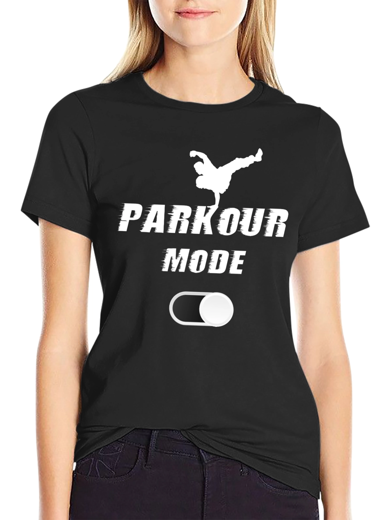 Parkour Mode On - Stylish Graphic Tee