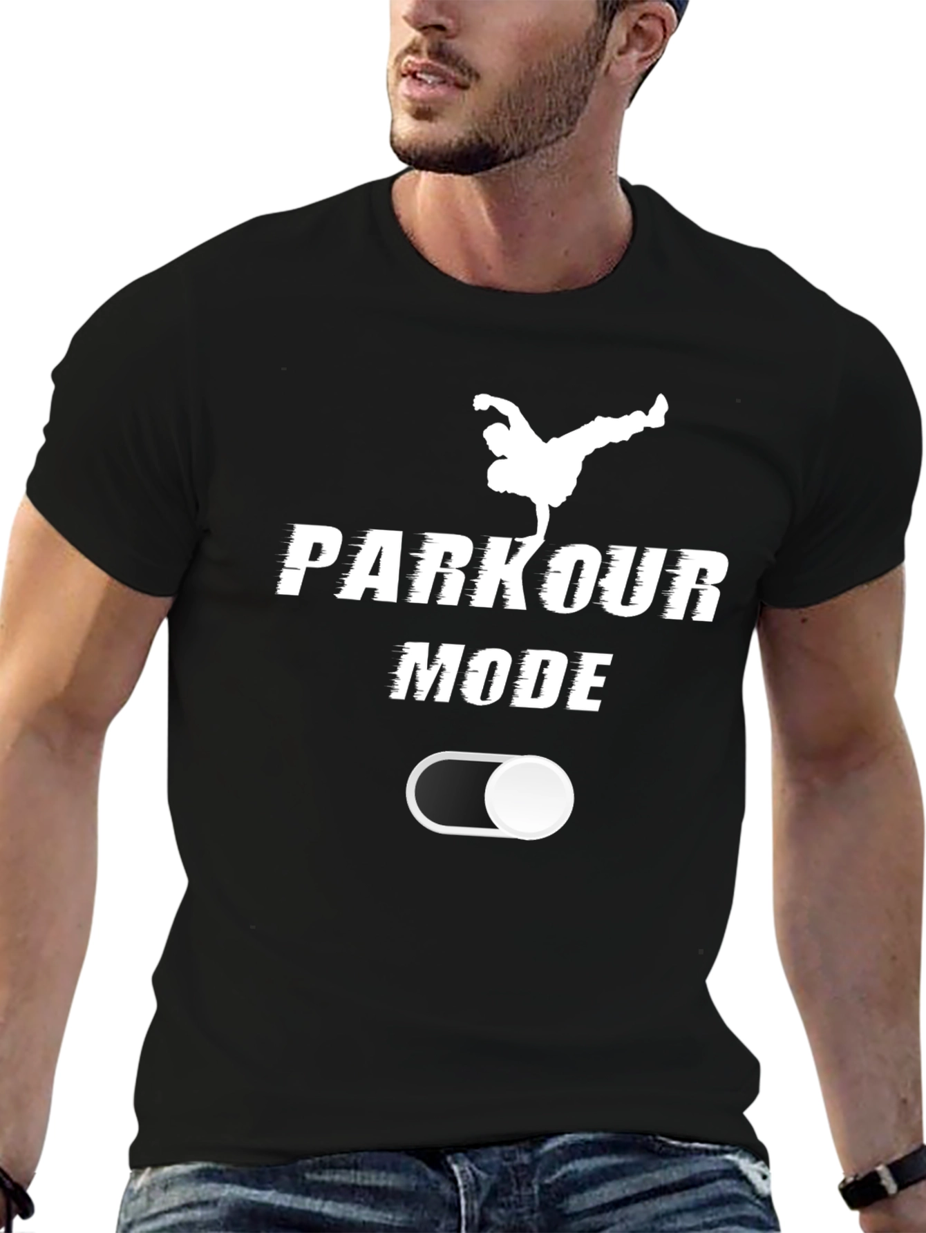 Parkour Mode On - Stylish Graphic Tee