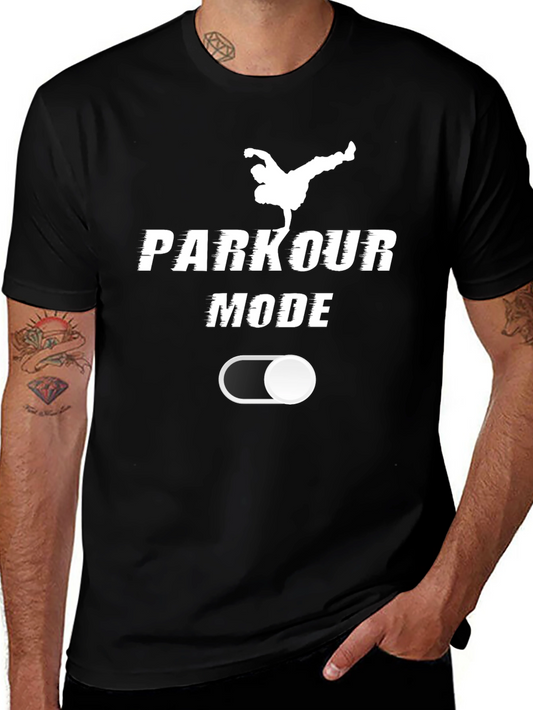 Parkour Mode On - Stylish Graphic Tee
