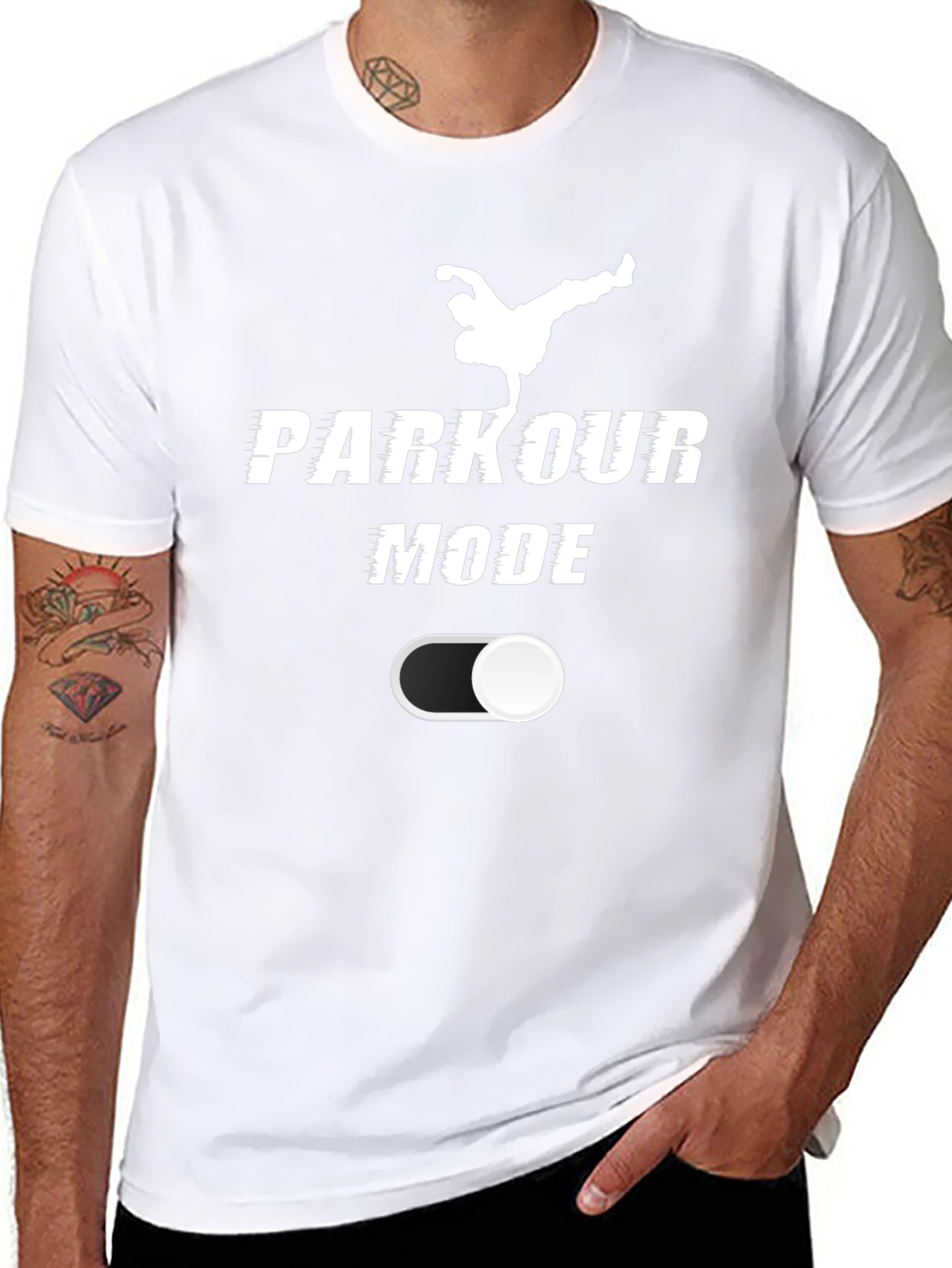 Parkour Mode On - Stylish Graphic Tee