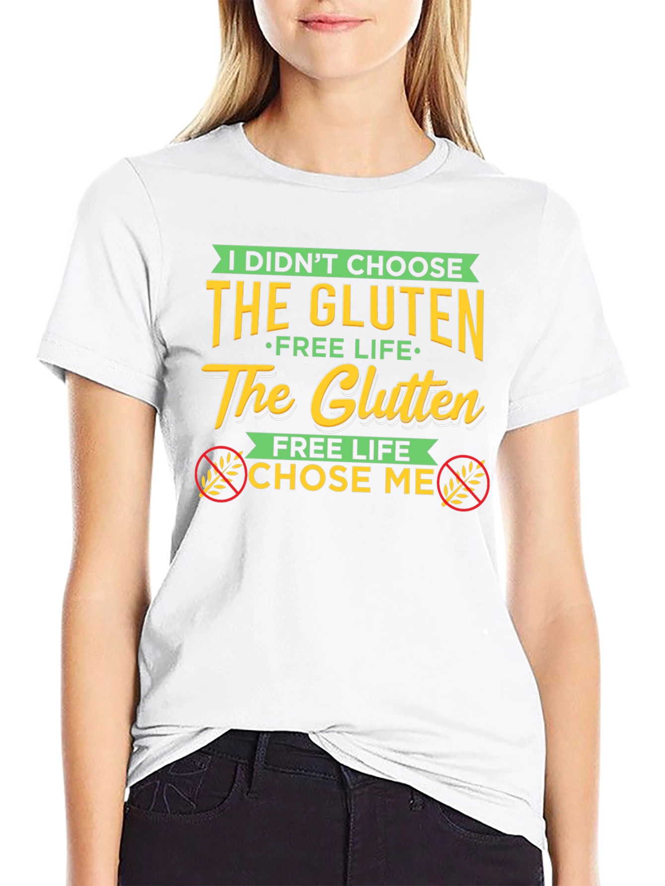 Gluten Free Lifestyle T-Shirt Funny Tee