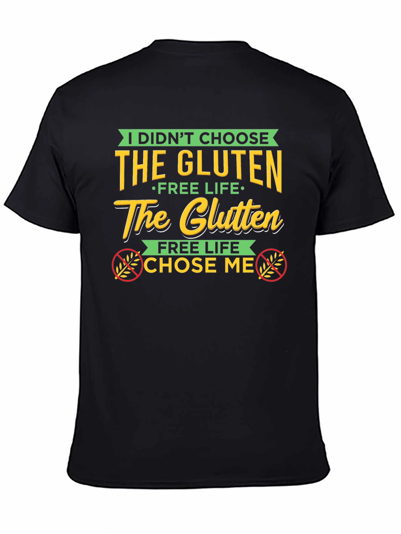 Gluten Free Lifestyle T-Shirt Funny Tee