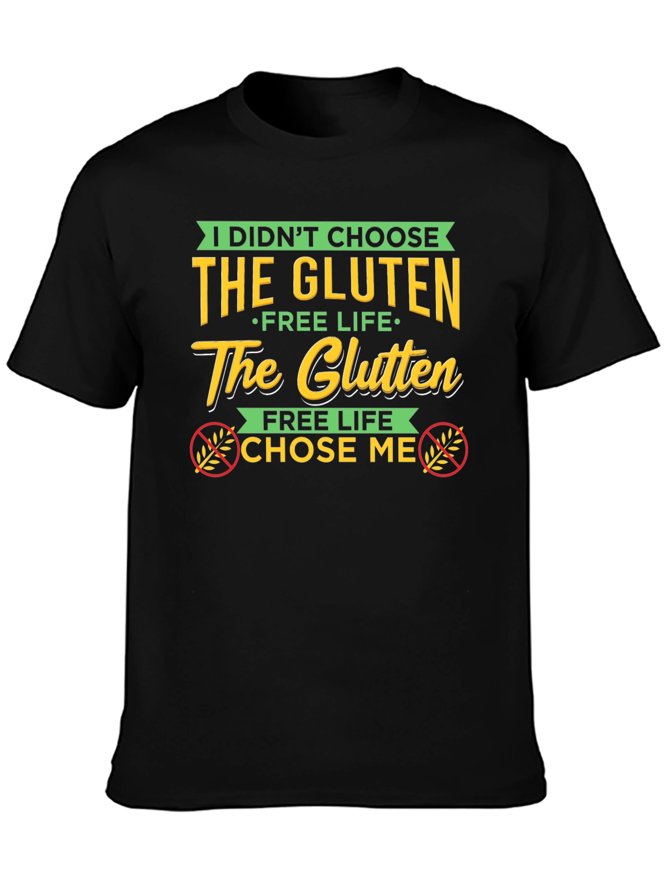 Gluten Free Lifestyle T-Shirt Funny Tee