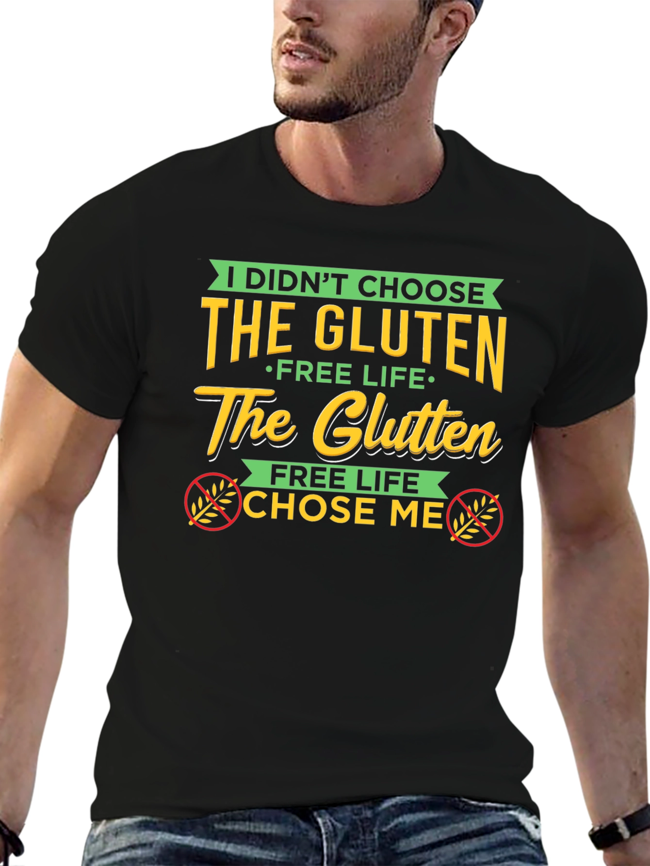 Gluten Free Lifestyle T-Shirt Funny Tee