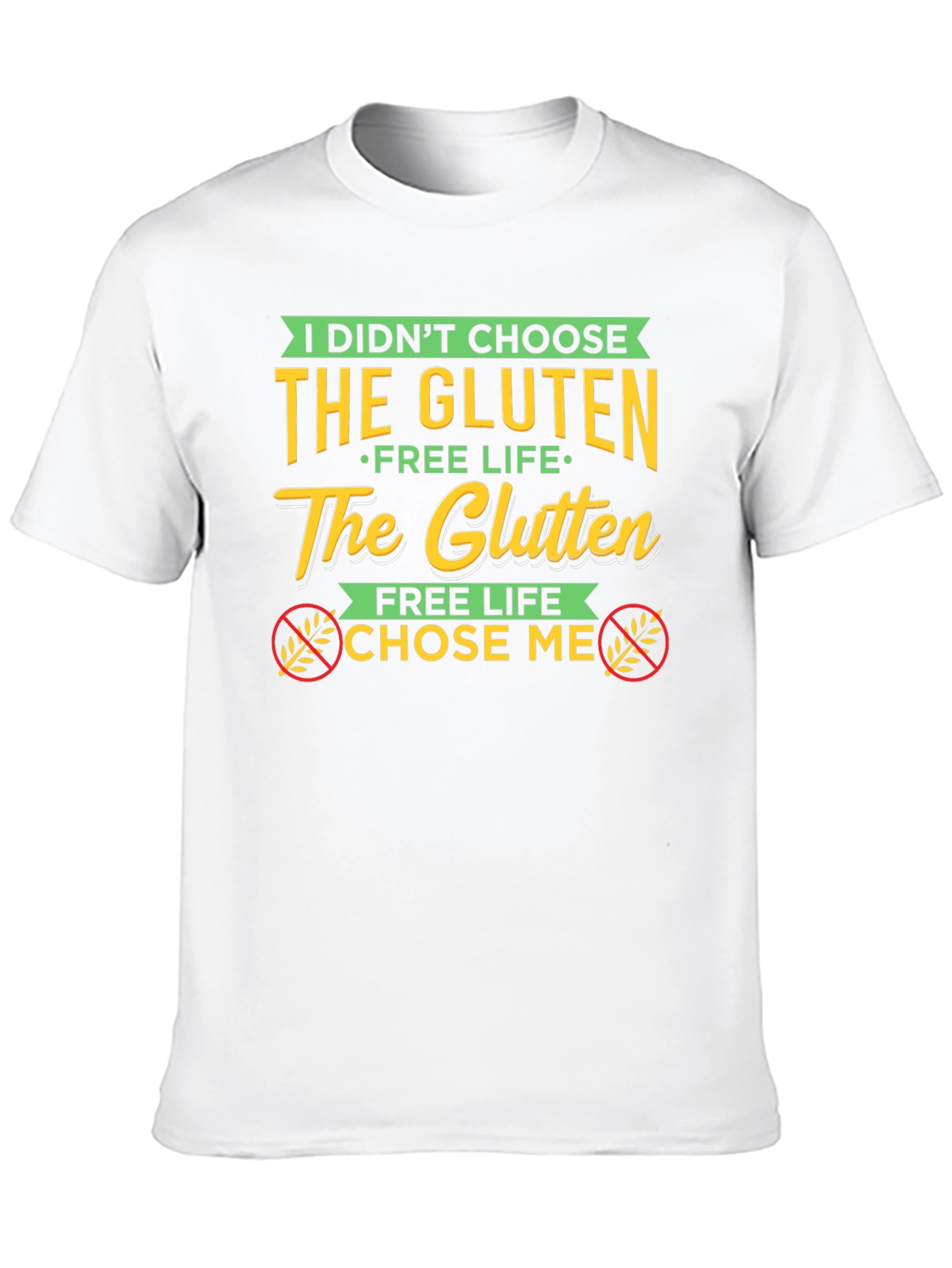 Gluten Free Lifestyle T-Shirt Funny Tee