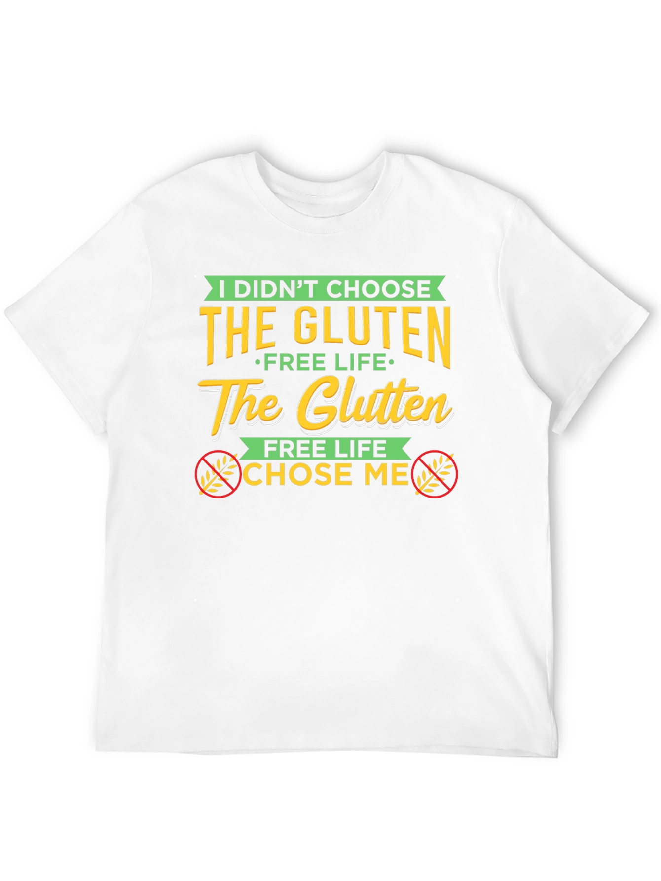 Gluten Free Lifestyle T-Shirt Funny Tee