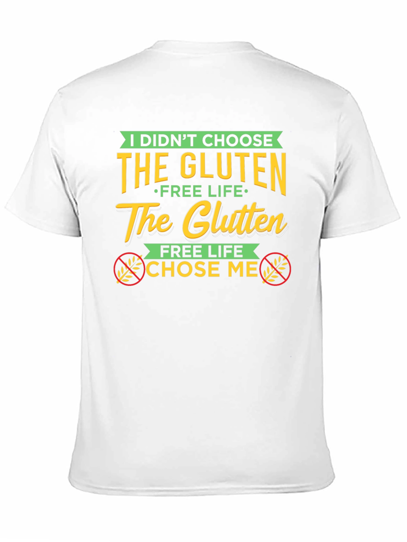Gluten Free Lifestyle T-Shirt Funny Tee