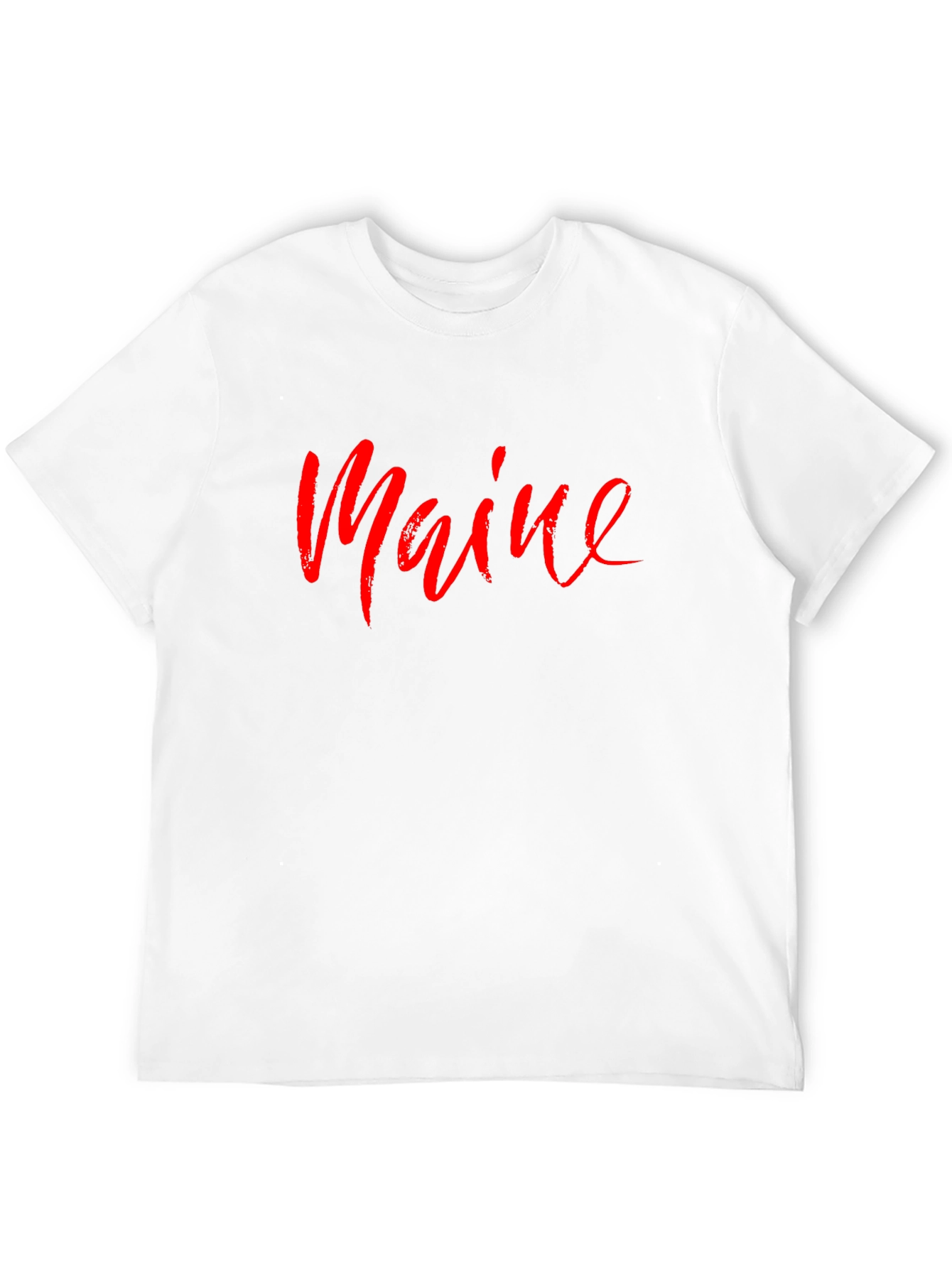 Maine Script T-Shirt - Stylish State Pride Tee