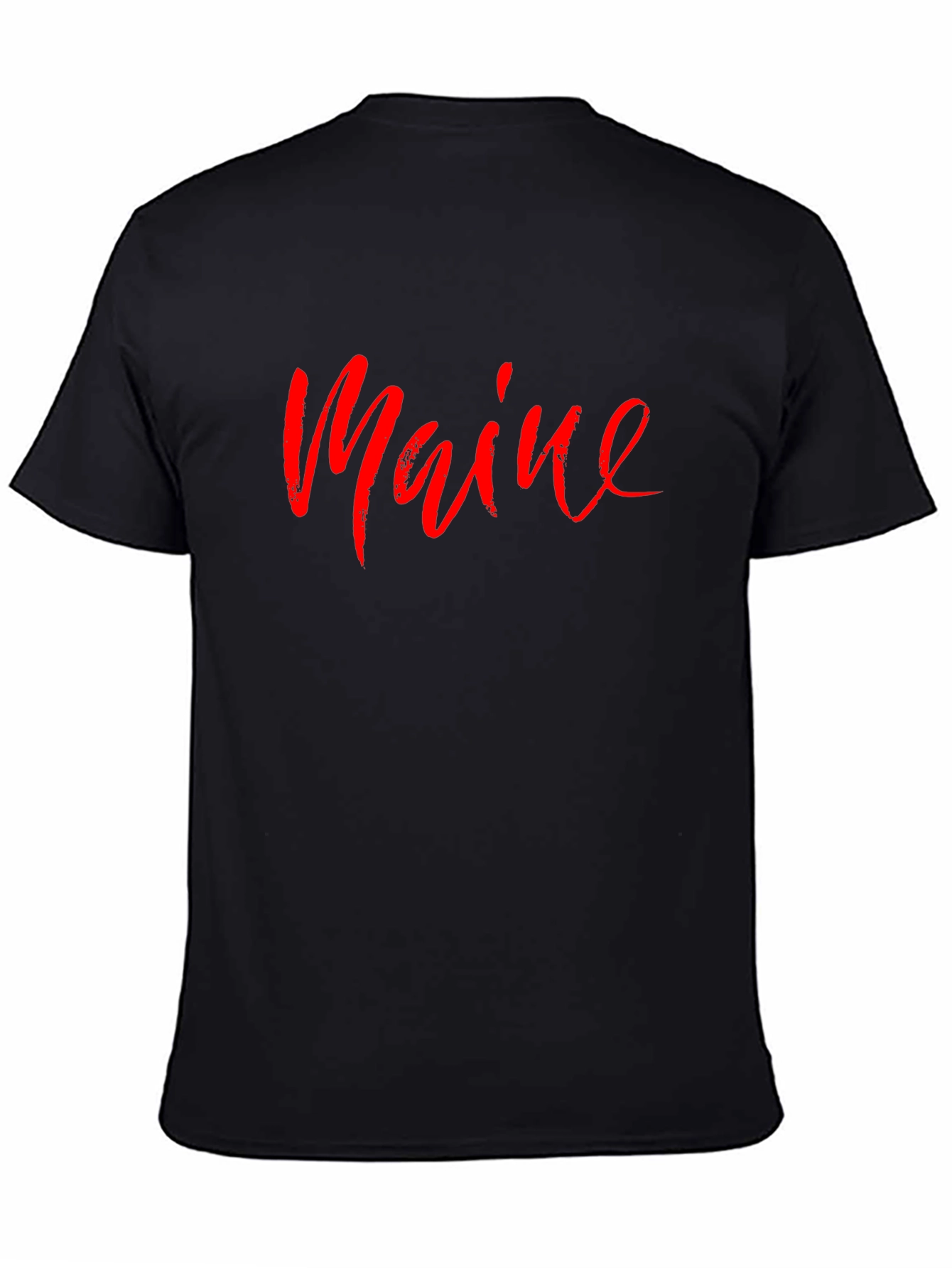 Maine Script T-Shirt - Stylish State Pride Tee