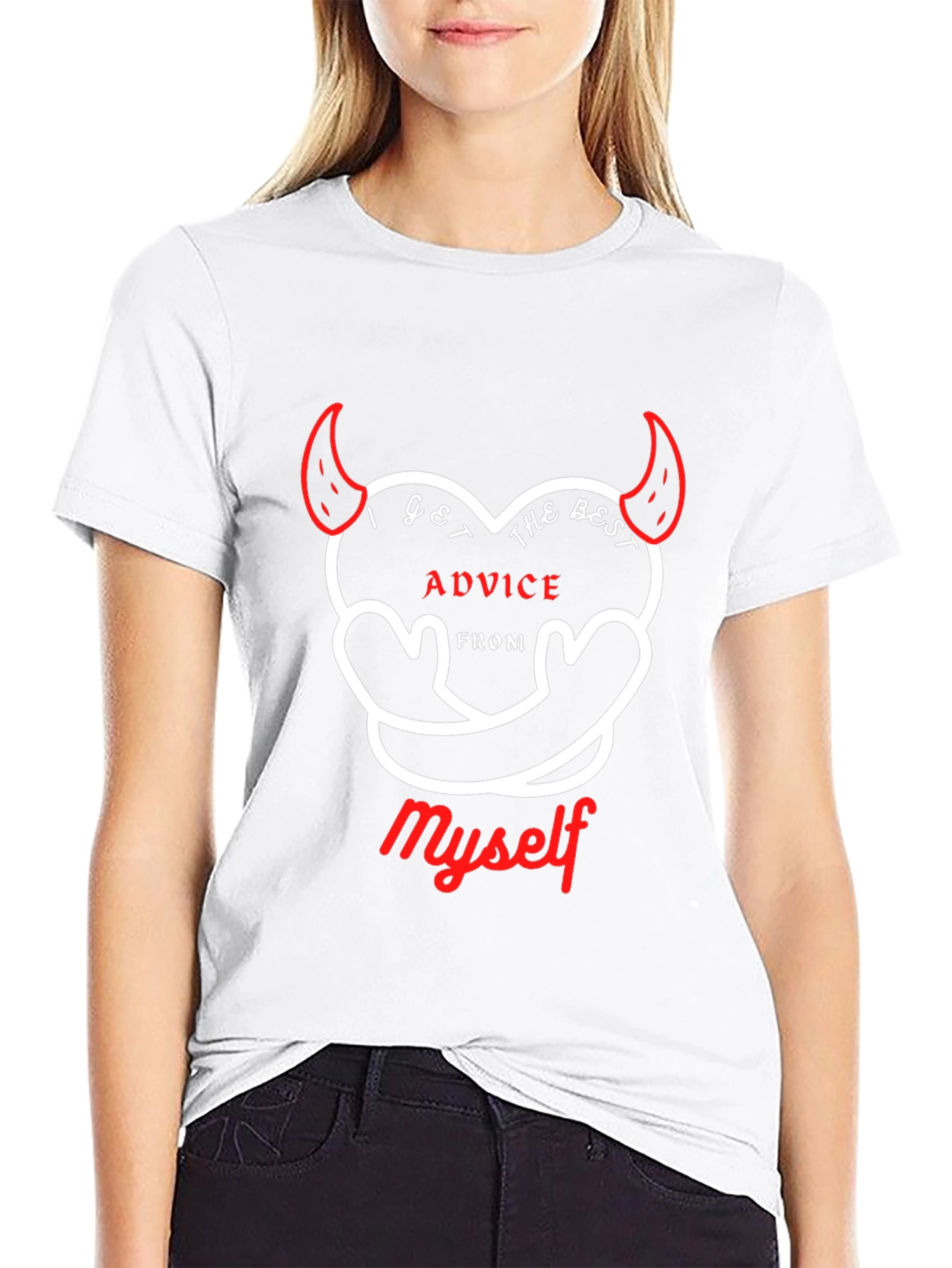 Devilish Advice Graphic T-Shirt