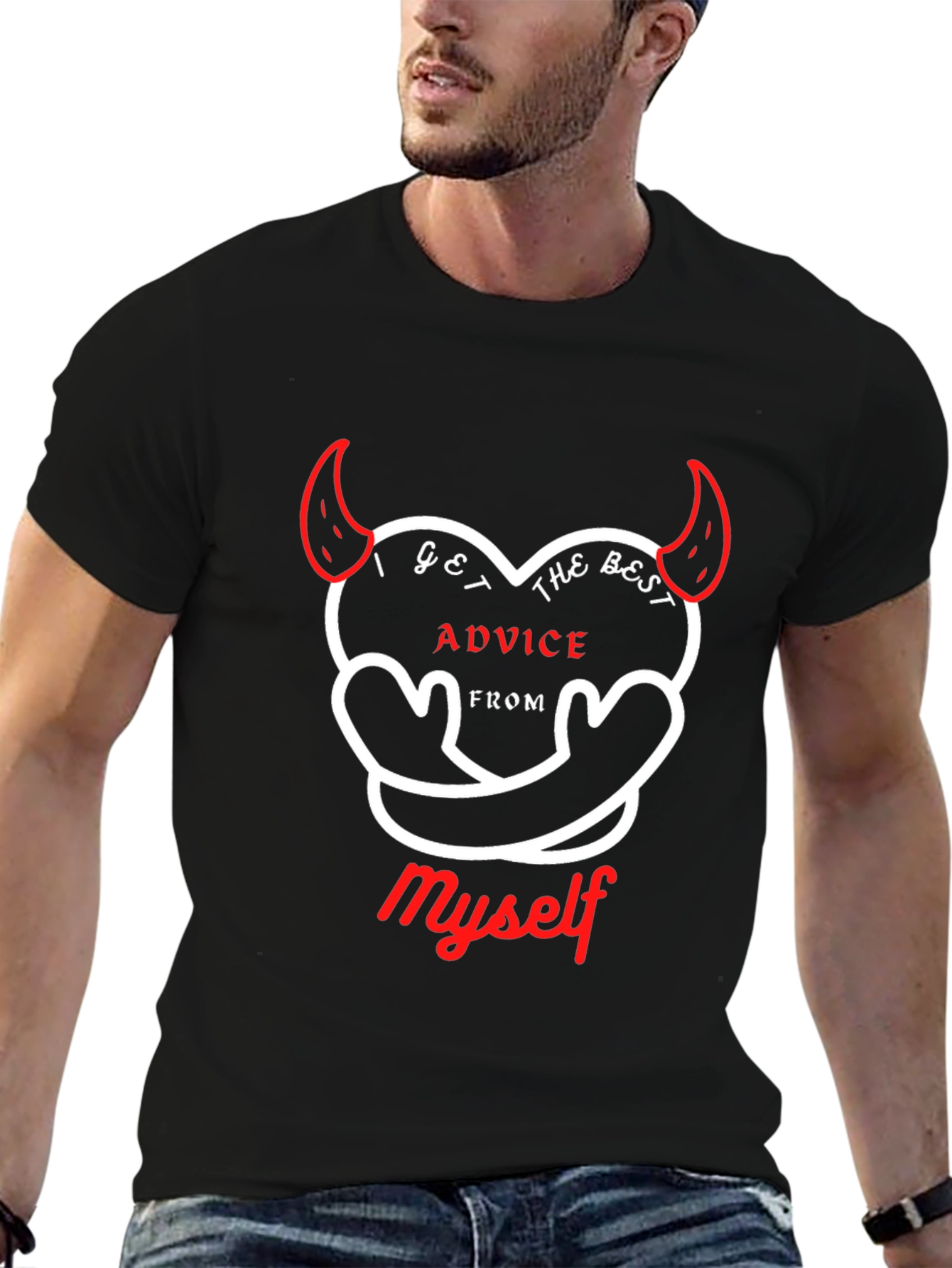 Devilish Advice Graphic T-Shirt