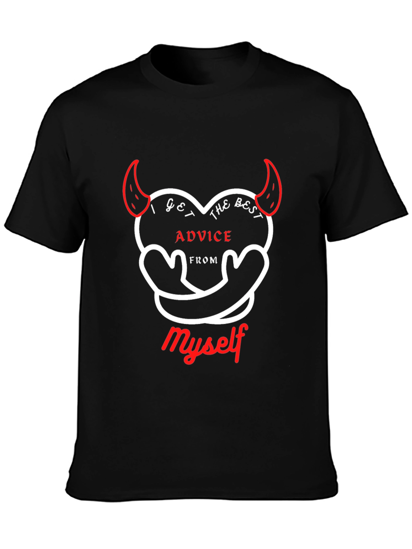Devilish Advice Graphic T-Shirt