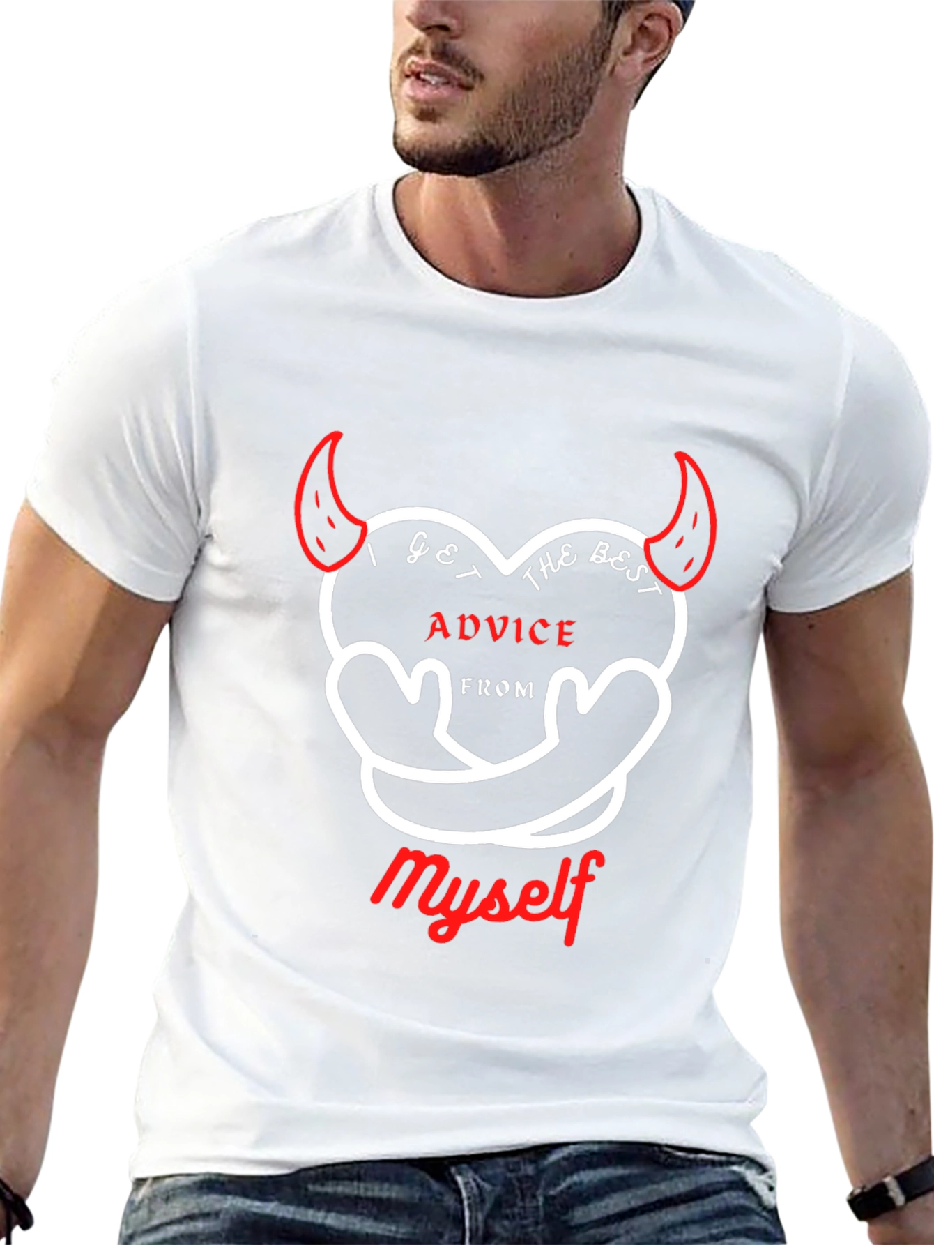 Devilish Advice Graphic T-Shirt