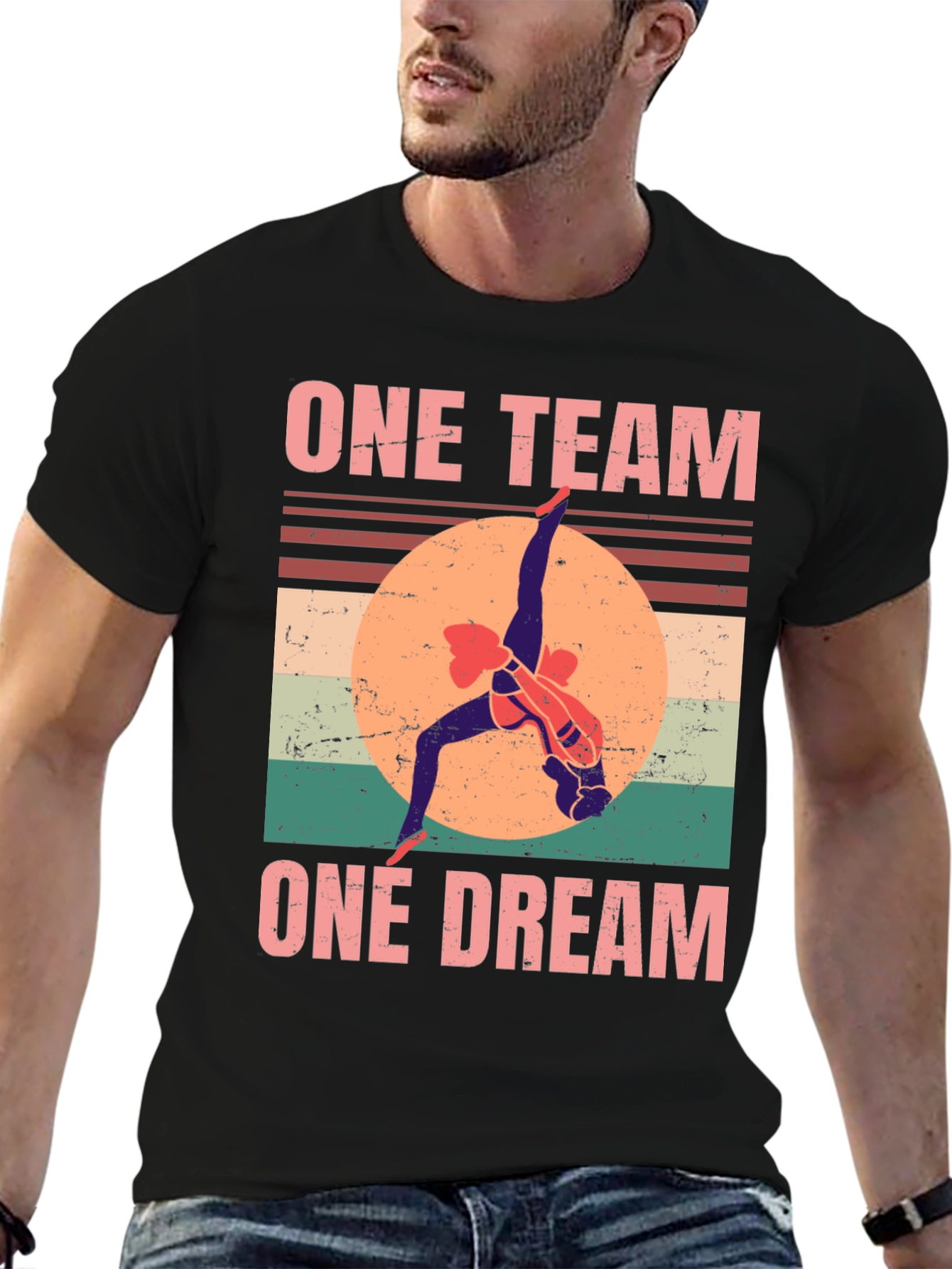 One Team One Dream Graphic T-Shirt