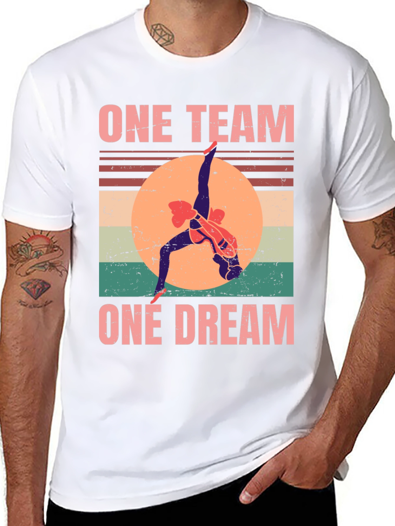 One Team One Dream Graphic T-Shirt