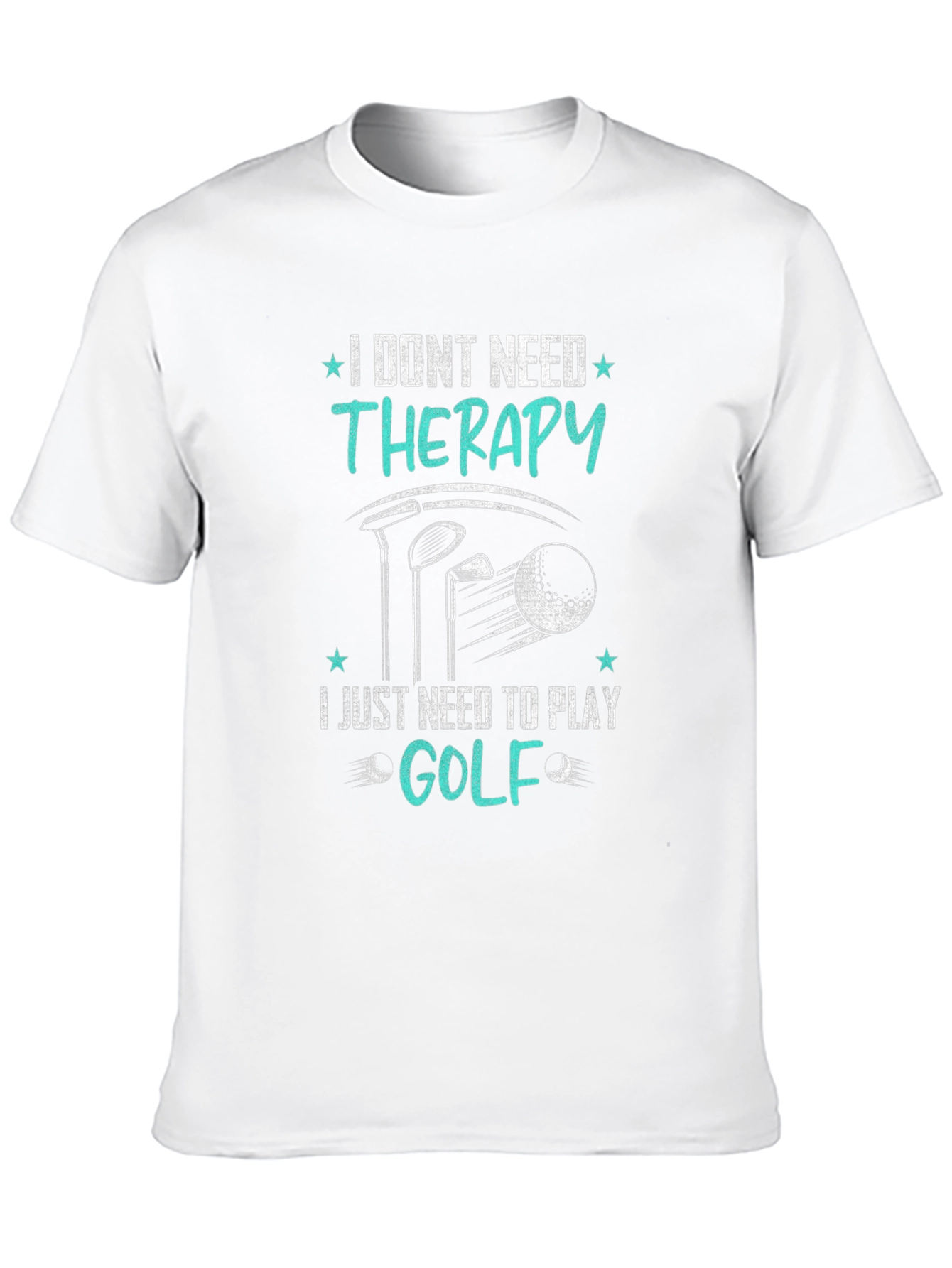 Golf Therapy T-Shirt - Funny Golfing Tee