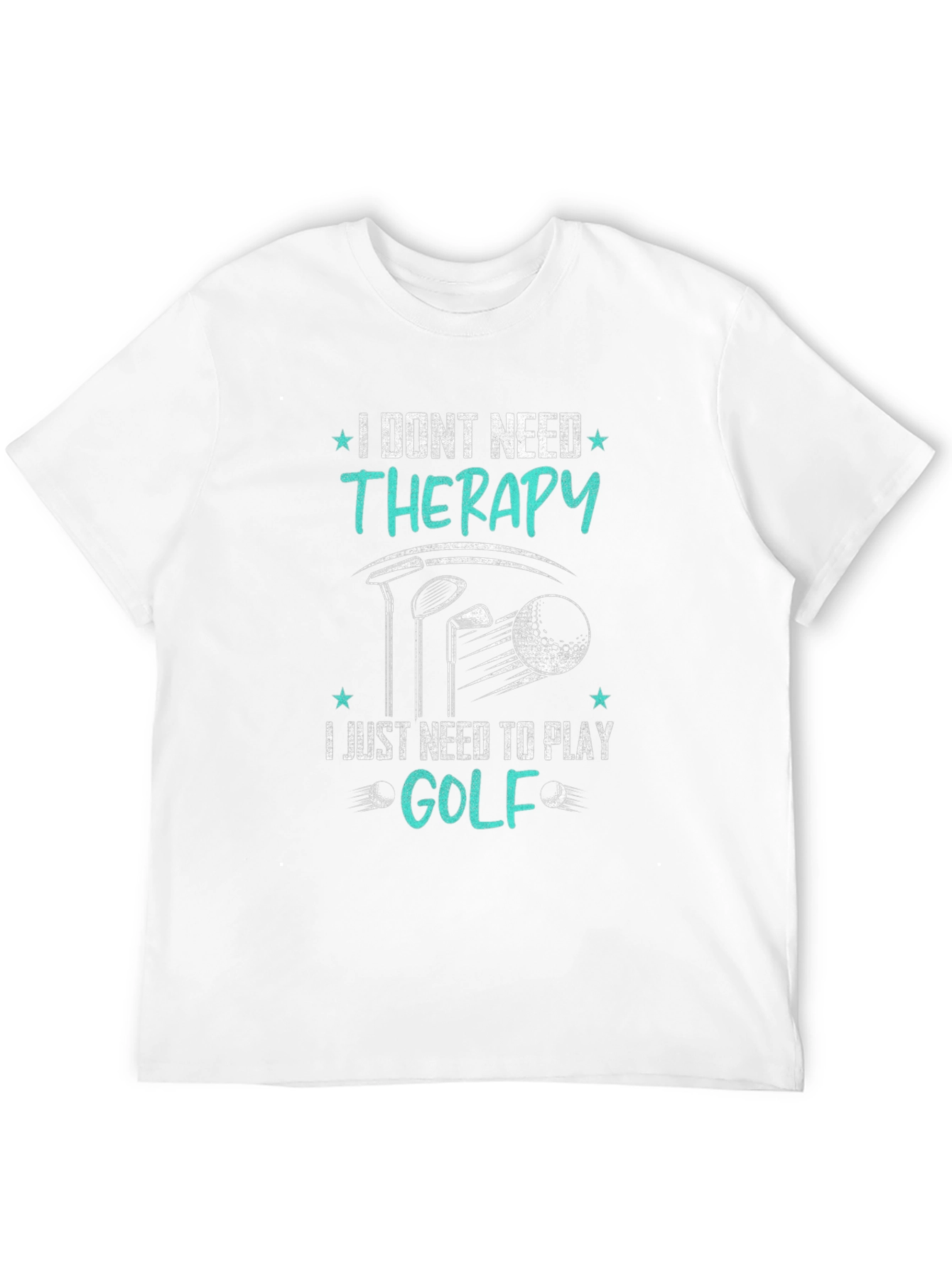 Golf Therapy T-Shirt - Funny Golfing Tee