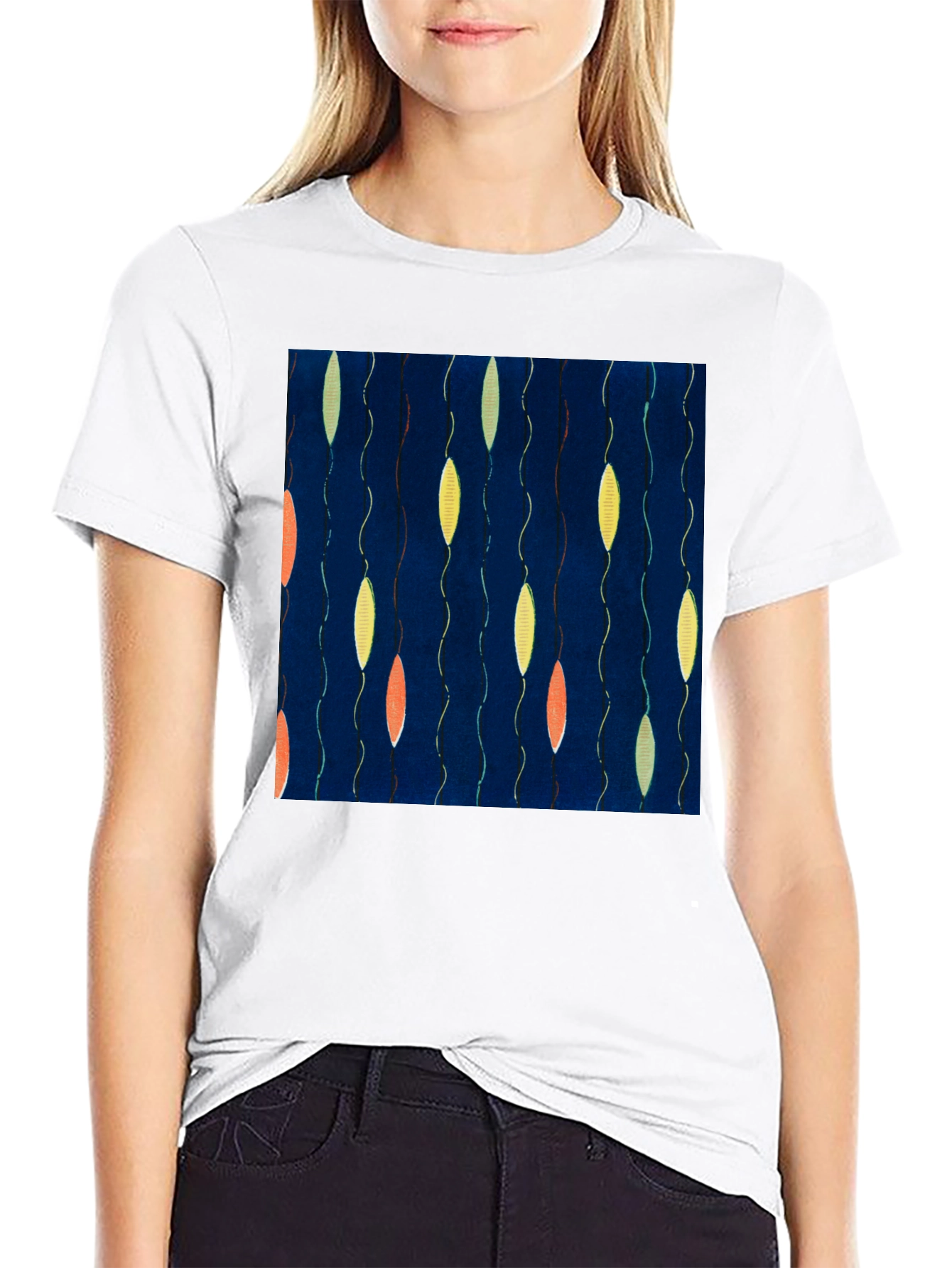 Abstract Pattern T-Shirt - Unique Graphic Tee