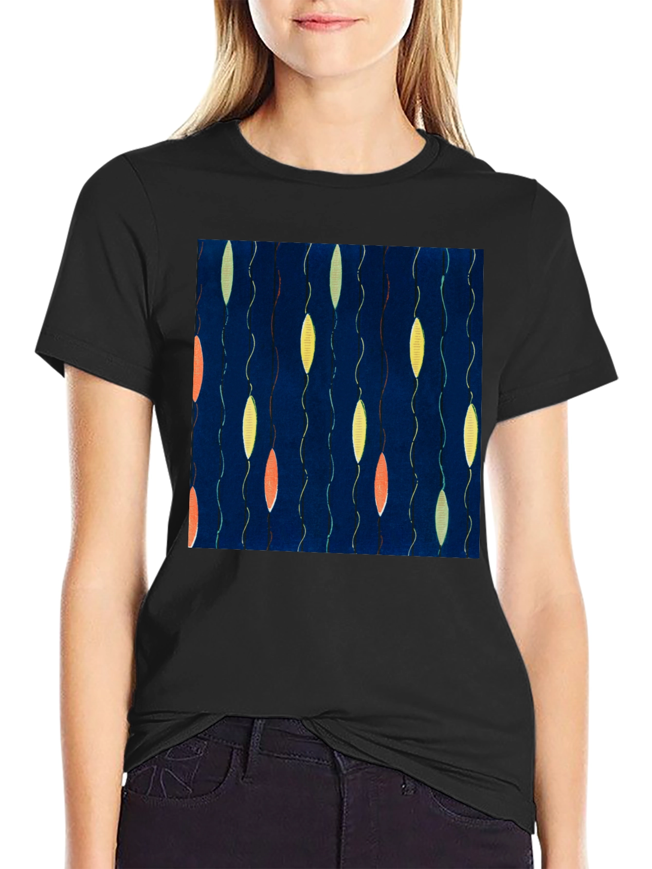 Abstract Pattern T-Shirt - Unique Graphic Tee