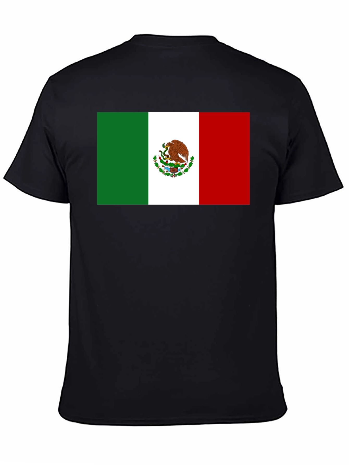 Mexico Flag T-Shirt - Black - National Pride