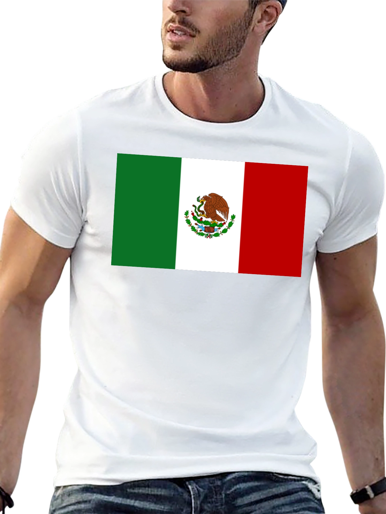 Mexico Flag T-Shirt - Black - National Pride
